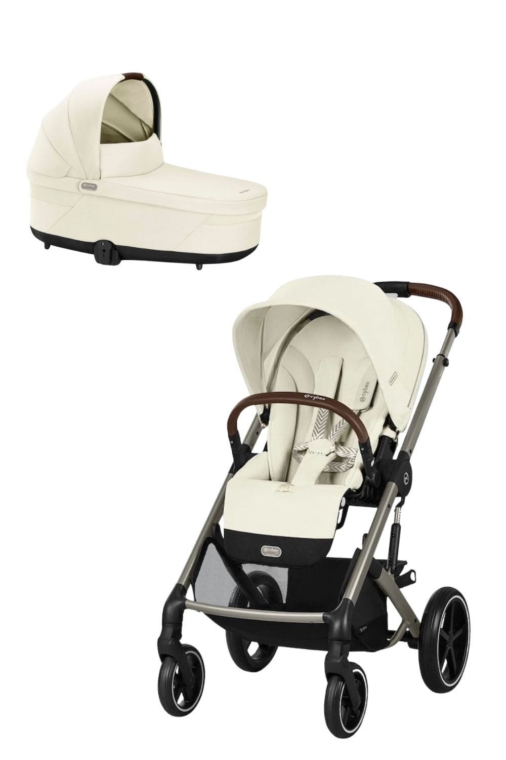 Cybex Kombi-Kinderwagen Balios S Lux Kinderwagen inkl. Babywanne