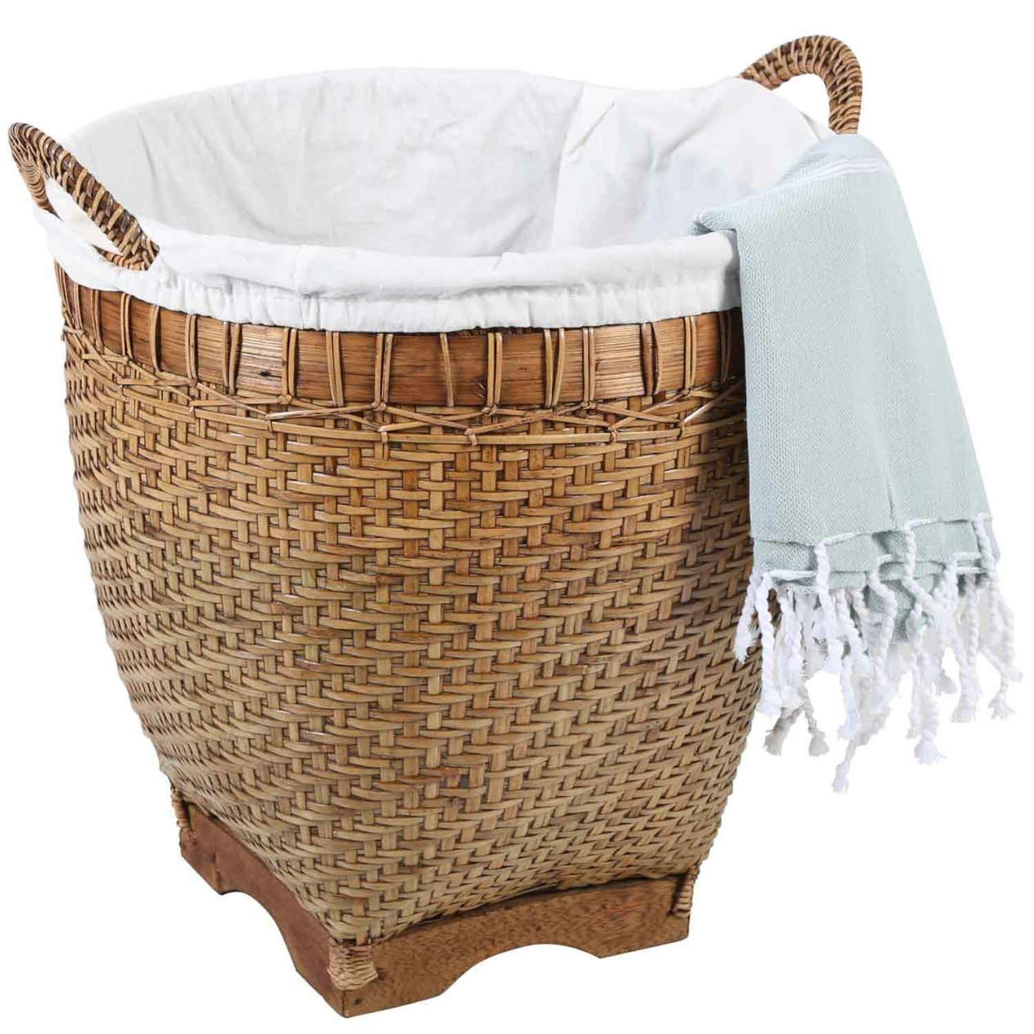 Casa Moro Wäschekorb Rattan Wäschebehälter LEA günstig online kaufen