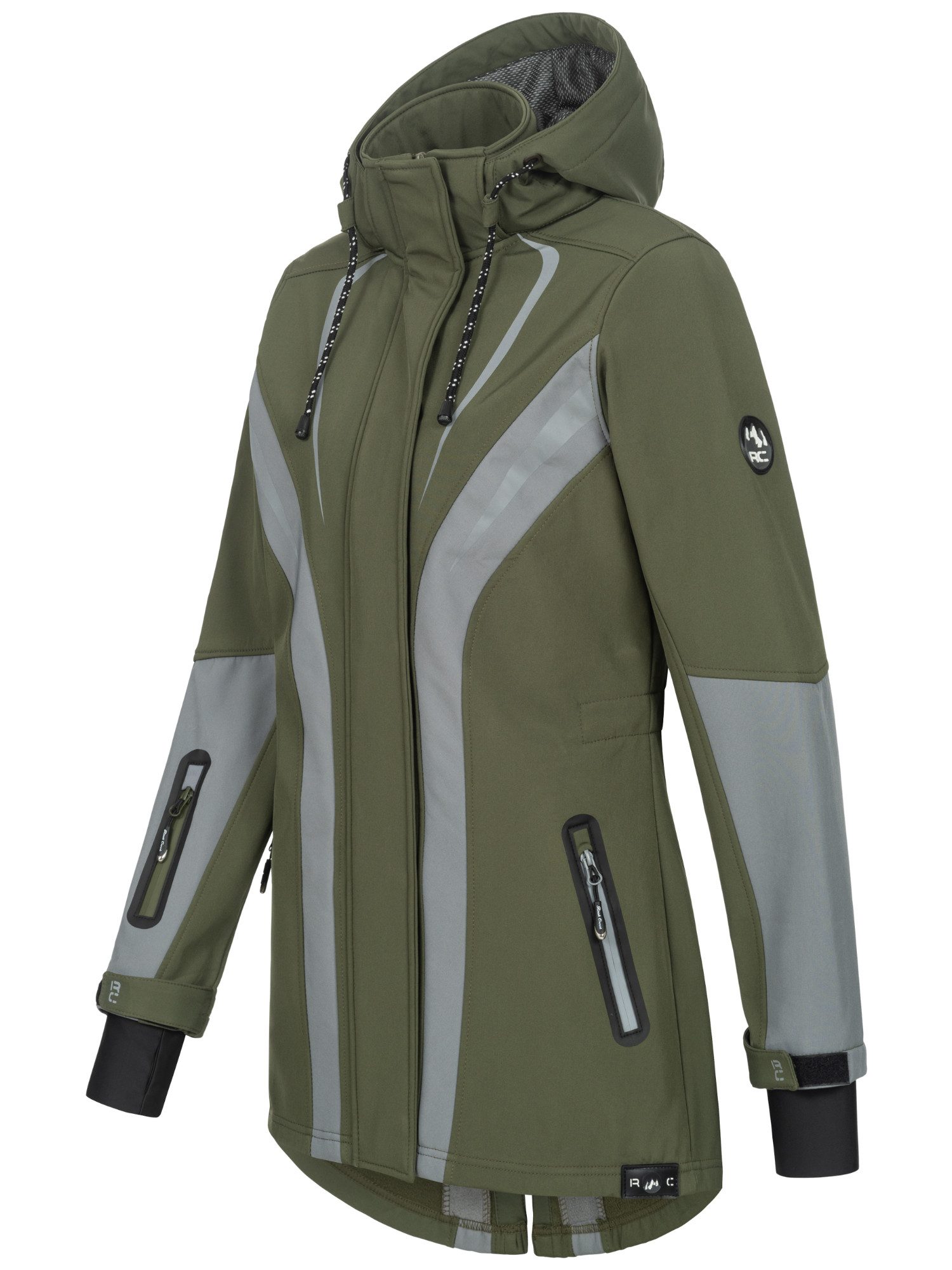 Rock Creek Softshelljacke Damen Softshellmantel Wanderjacke günstig online kaufen