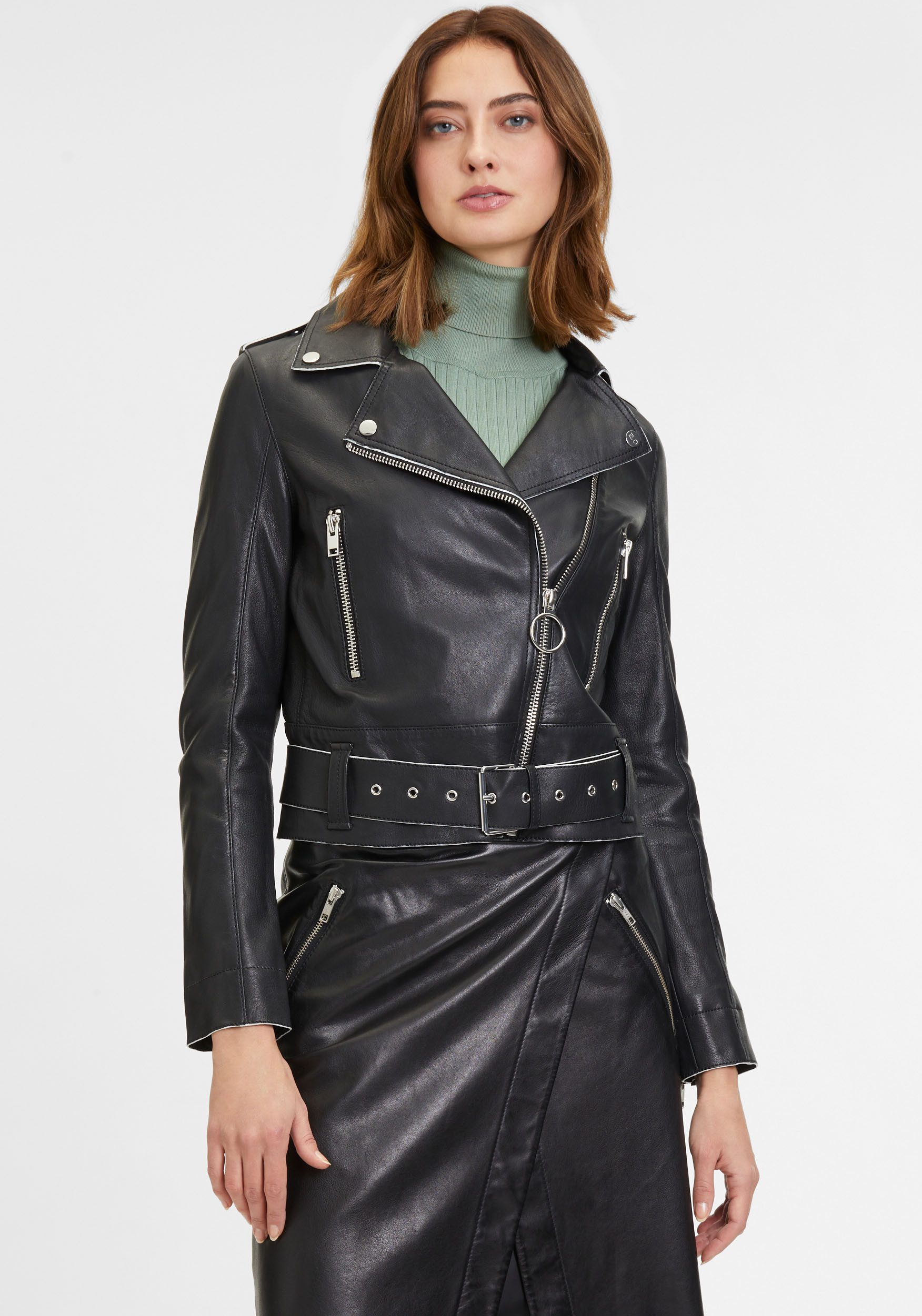 Mauritius Lederjacke G2WCelin SF mit asymetrischem günstig online kaufen