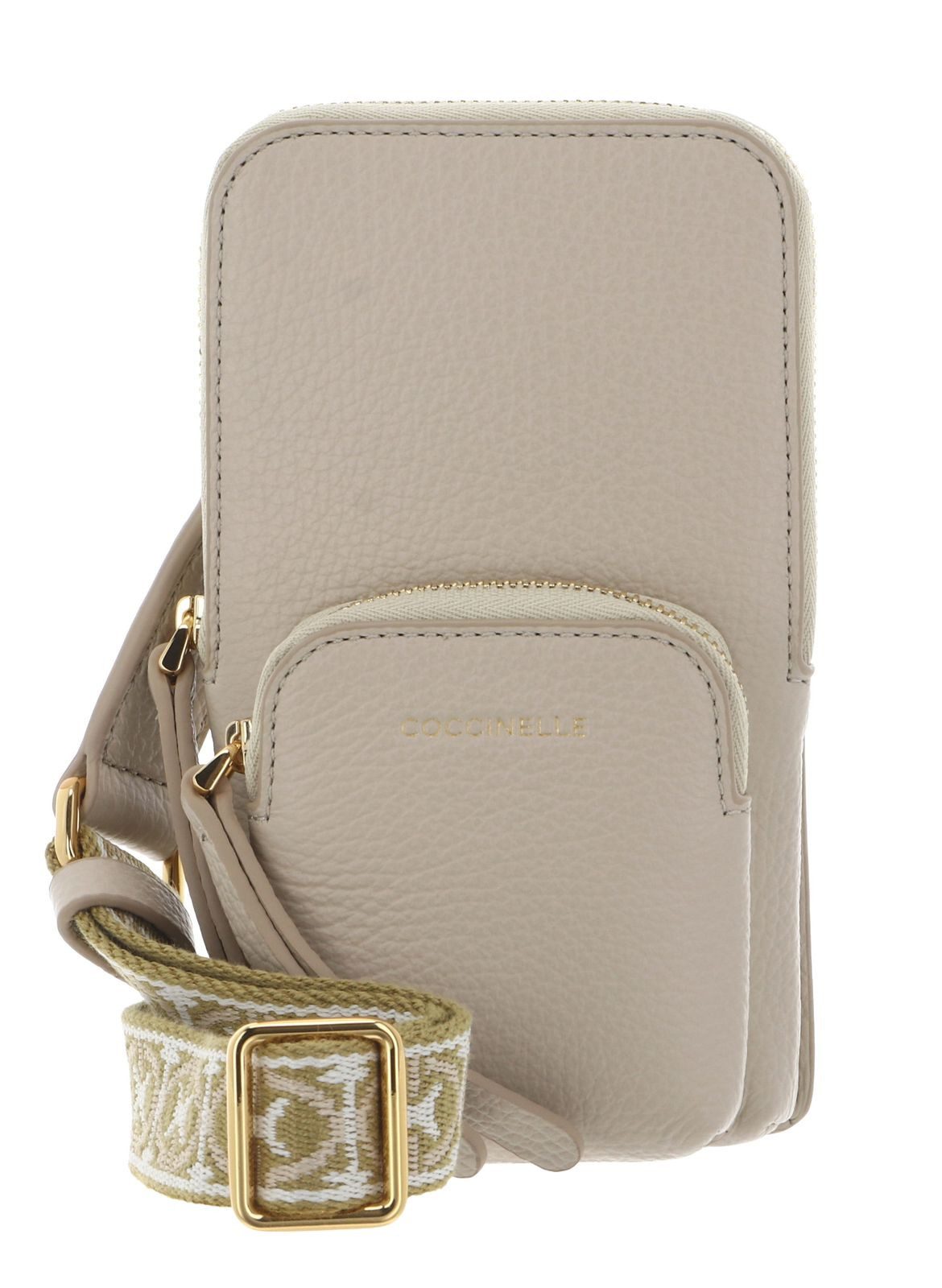 COCCINELLE Handytasche Hi-Tech Phone Bag, aus echtem Rindsleder