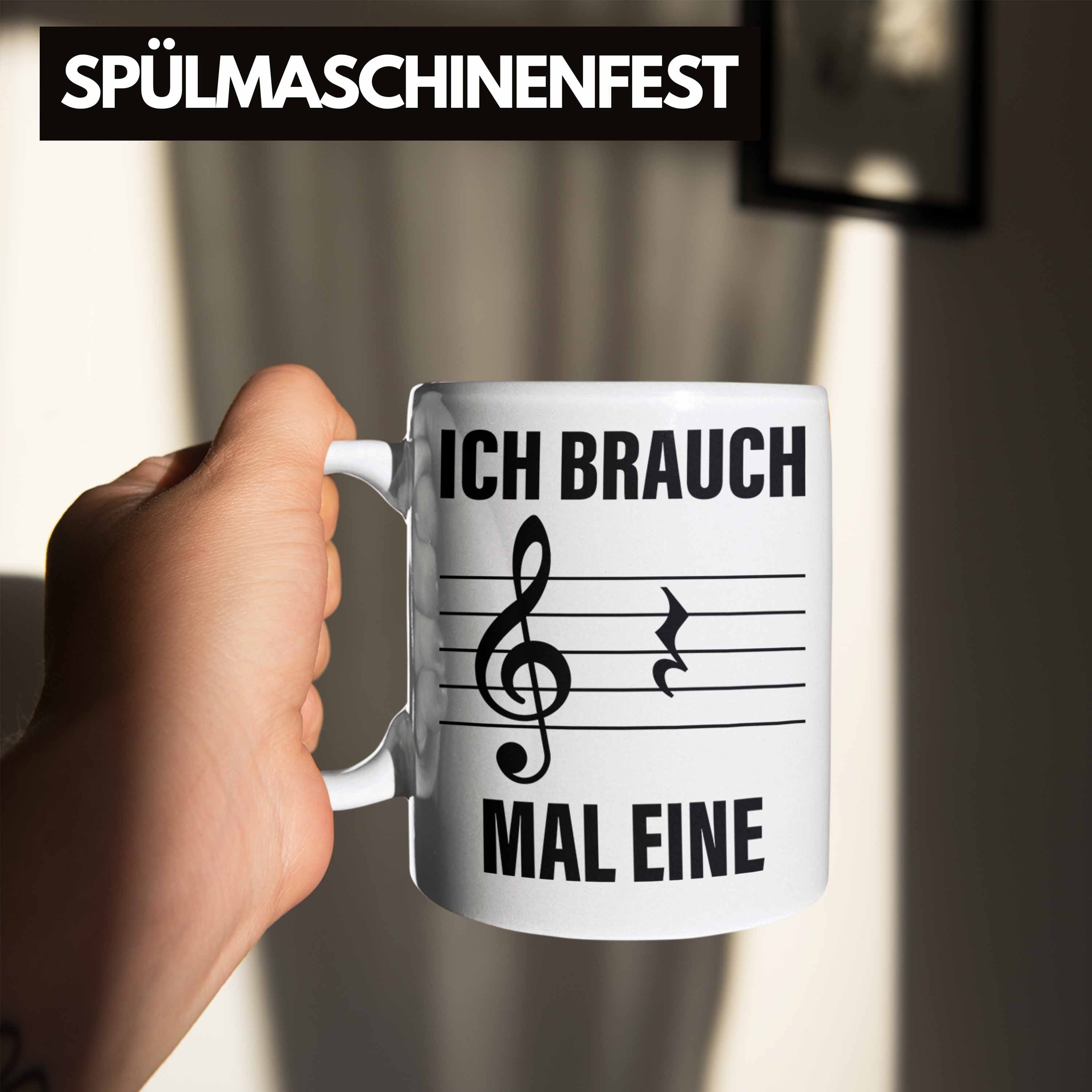 Trendation Tasse Musiker Tasse Geschenk Ich Brauch Mal Eine Pause Lustige Geschenkidee