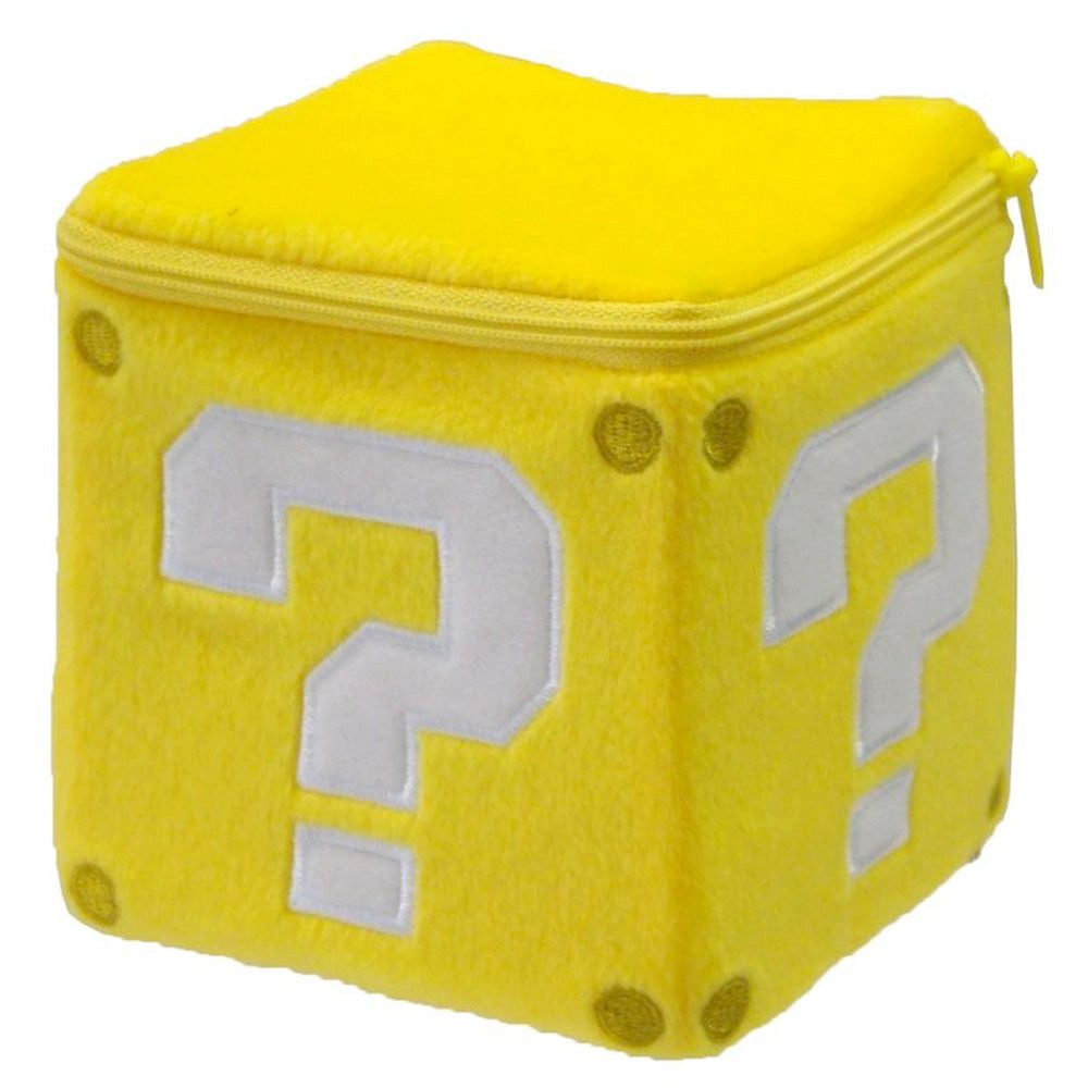 Super Mario Plüschfigur Nintendo Super Mario Plüsch Fragezeichen, 12 cm