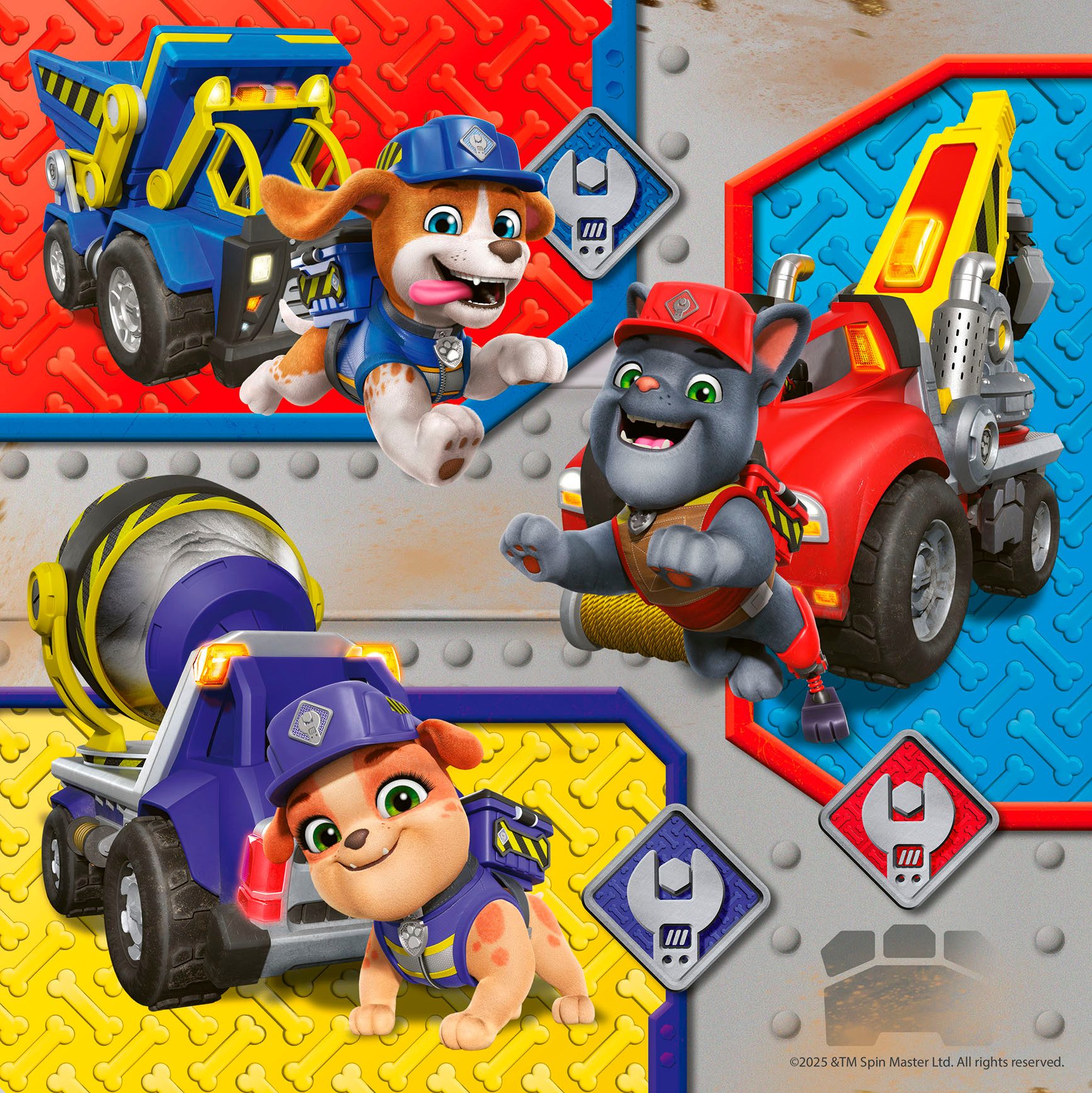 Ravensburger Puzzle Paw Patrol, Arbeitsfahrzeuge, 147 Puzzleteile, Made in günstig online kaufen
