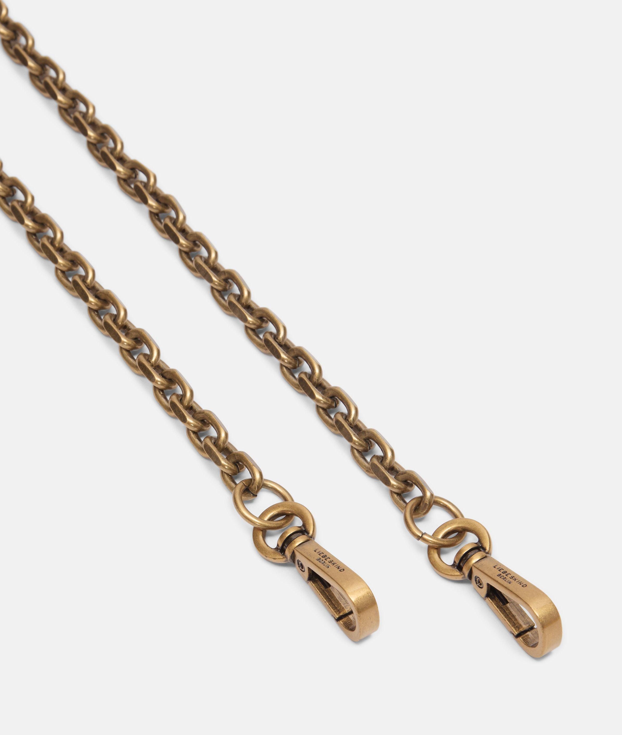 Liebeskind Berlin Schultertasche Schultergurt, Schmaler Taschengurt aus Metall