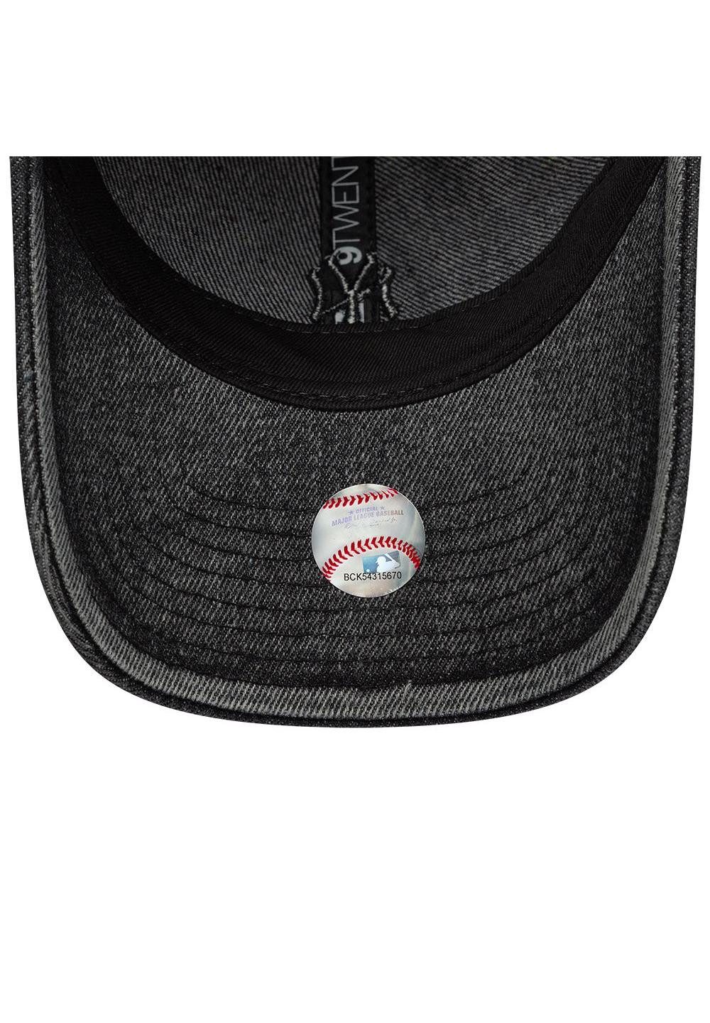 New Era Baseball Cap New York Yankees New Era Denim 9Twenty Women Cap Schwarz (1-St)