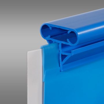 BWT Poolinnenhülle, 0.8 mm Stärke, für achtform, Folie acht 0,8mm blau 3,60x6,25x1,20 m