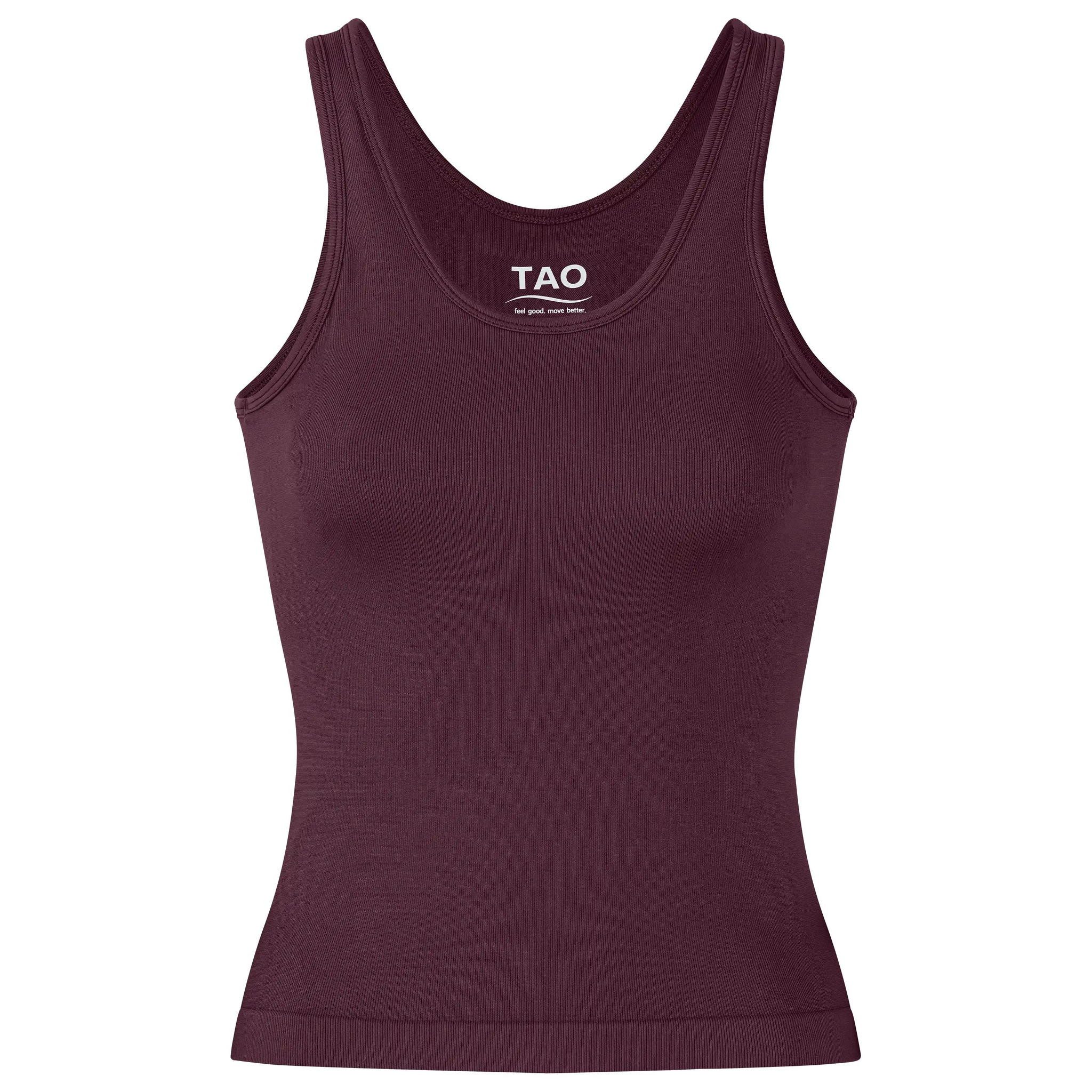 TAO Funktionstop PUSH-IT-UP Functional Tanktop Optimal für Yoga, Pilates, Fitness und Freizeit
