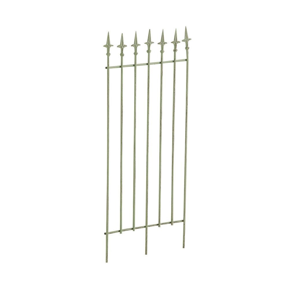 CLP Rankgitter Rankhilfe Kletterhilfe Gartenspalier Spar-Set, 1 St., 100 x 50 cm handgefertigt, Eisen handgefertigt, Jugendstil, werkzeuglos einsteckbar