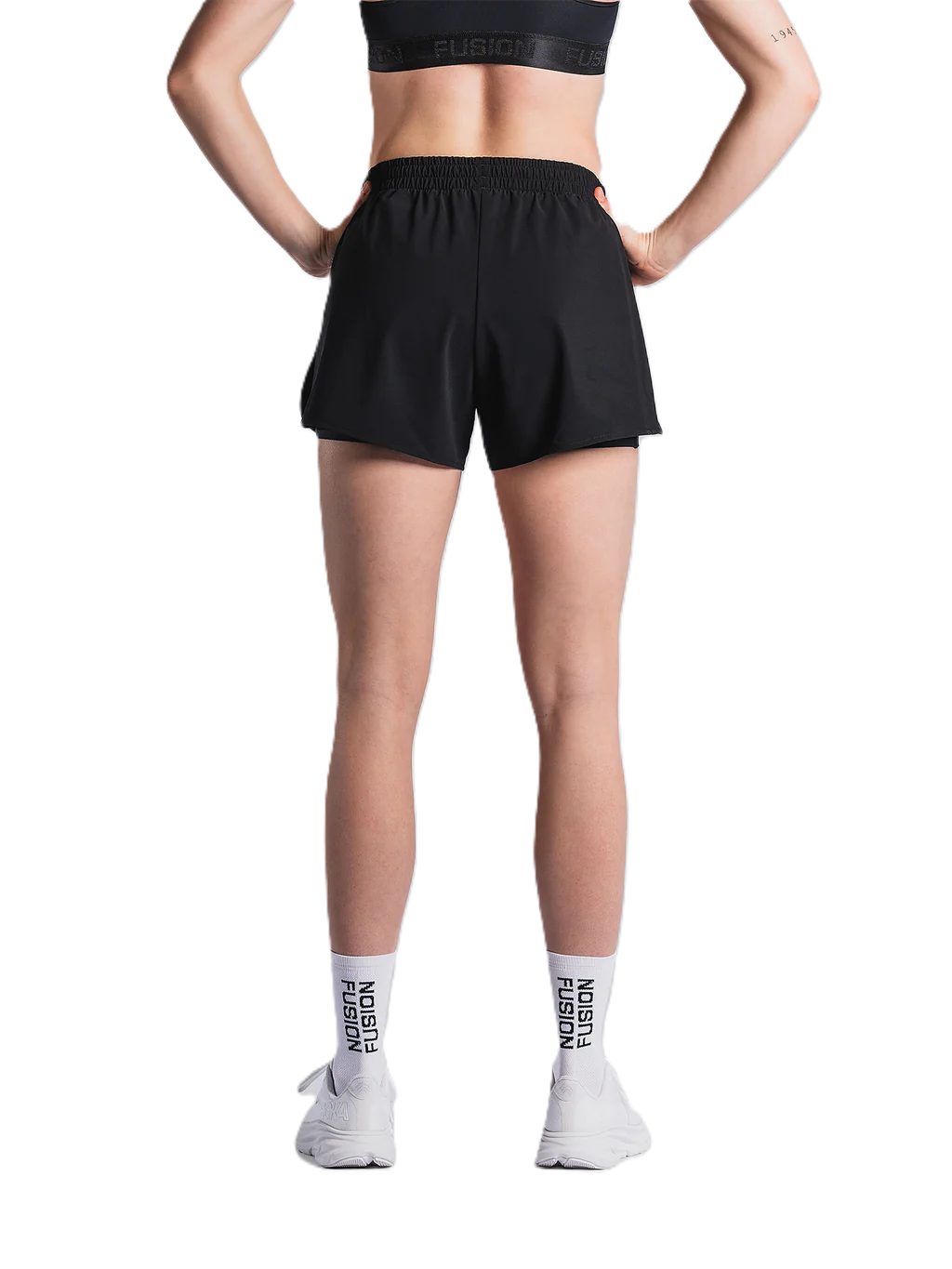 Fusion Laufshorts FUSION C3 Run Shorts Damen (Black)