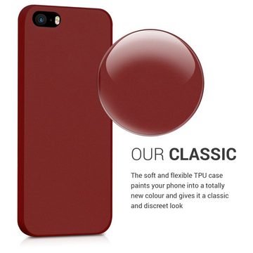 kwmobile Handyhülle Hülle für Apple iPhone SE (1.Gen 2016) / 5 / 5S, Hülle Silikon - Soft Handyhülle - Handy Case Cover