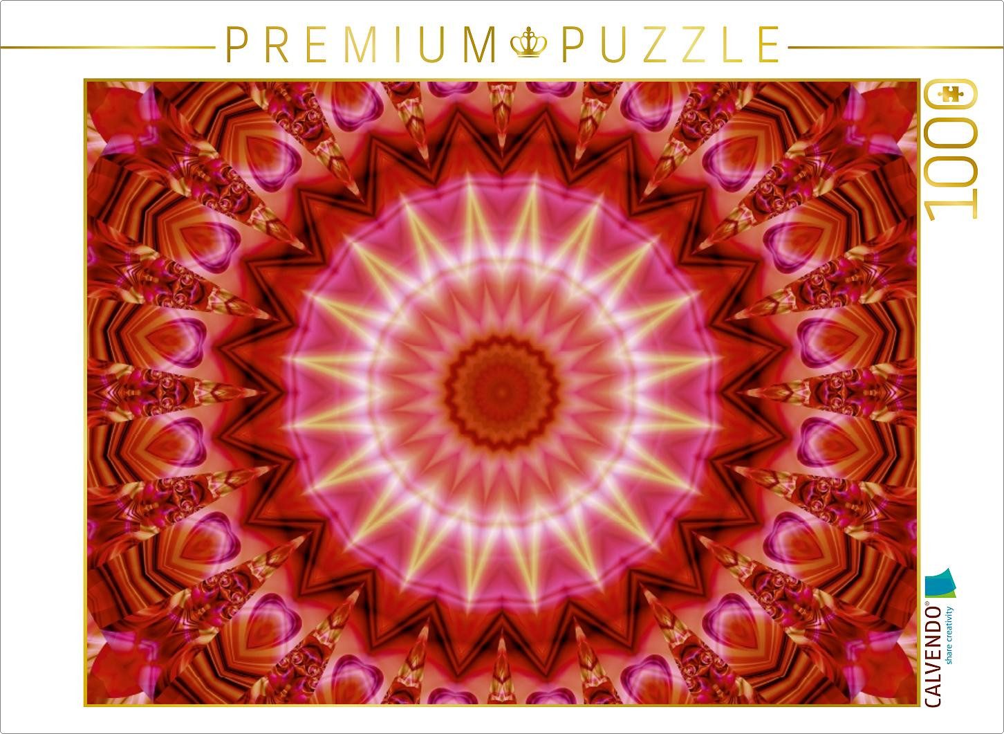 CALVENDO Puzzle CALVENDO Puzzle Mandala für immer Liebe 1000 Teile Puzzle quer, 1000, 1000 Puzzleteile