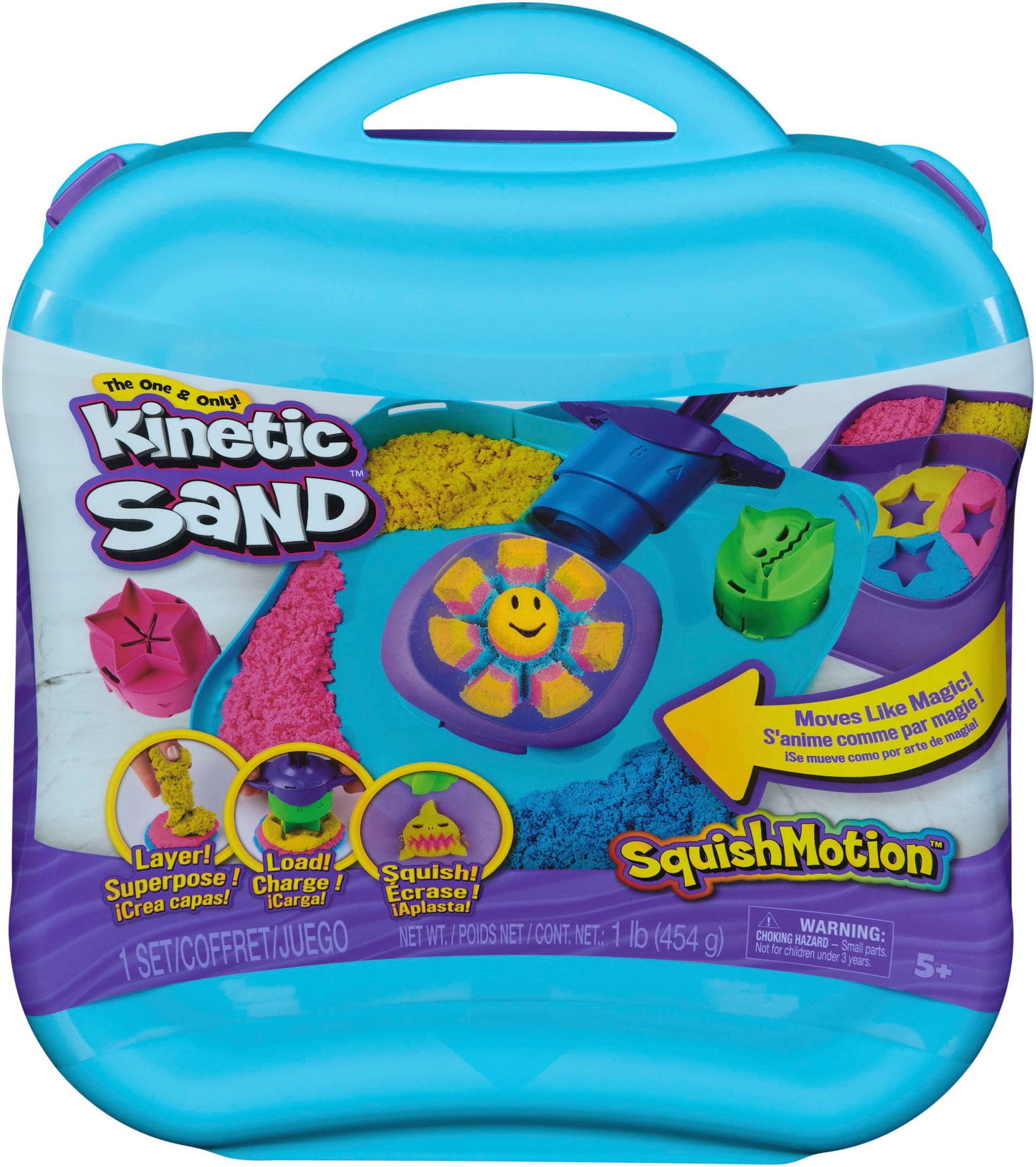 Kreativset Kinetic Sand - Squishmotion Set 453 g