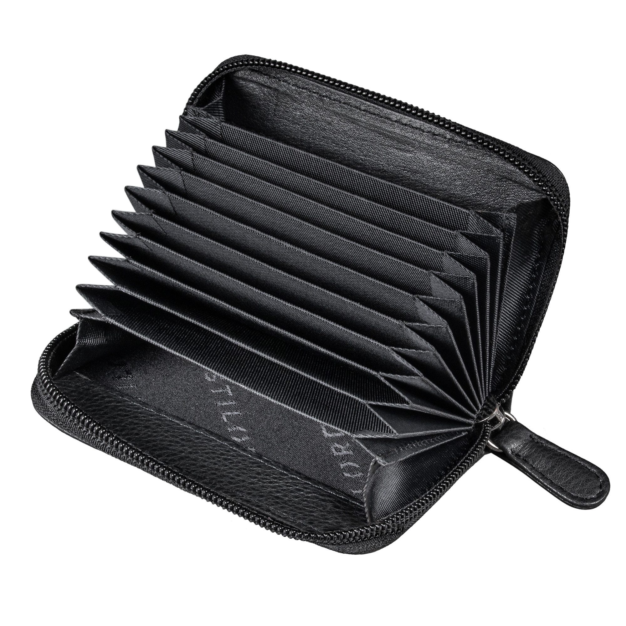 STILORD Geldbörse "Luxor" Premium Kreditkarten-Etui Echt-Leder Für Herren und Damen – Bild 3 von 5