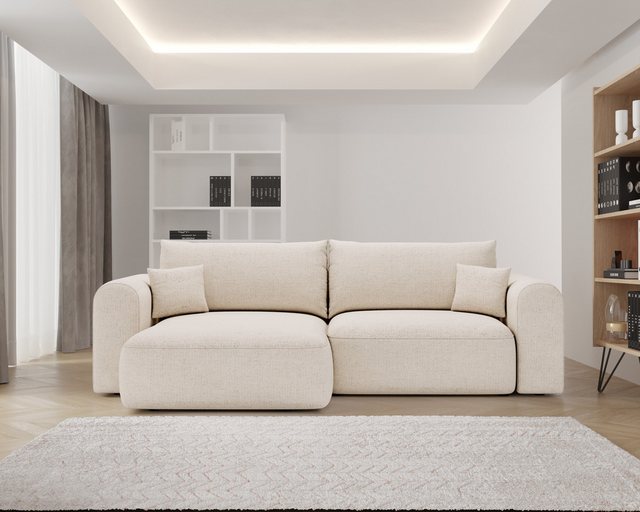 Kaiser Möbel Ecksofa Ecksofa mit Schlaffunktion und bettkasten, NOVO Links/ günstig online kaufen