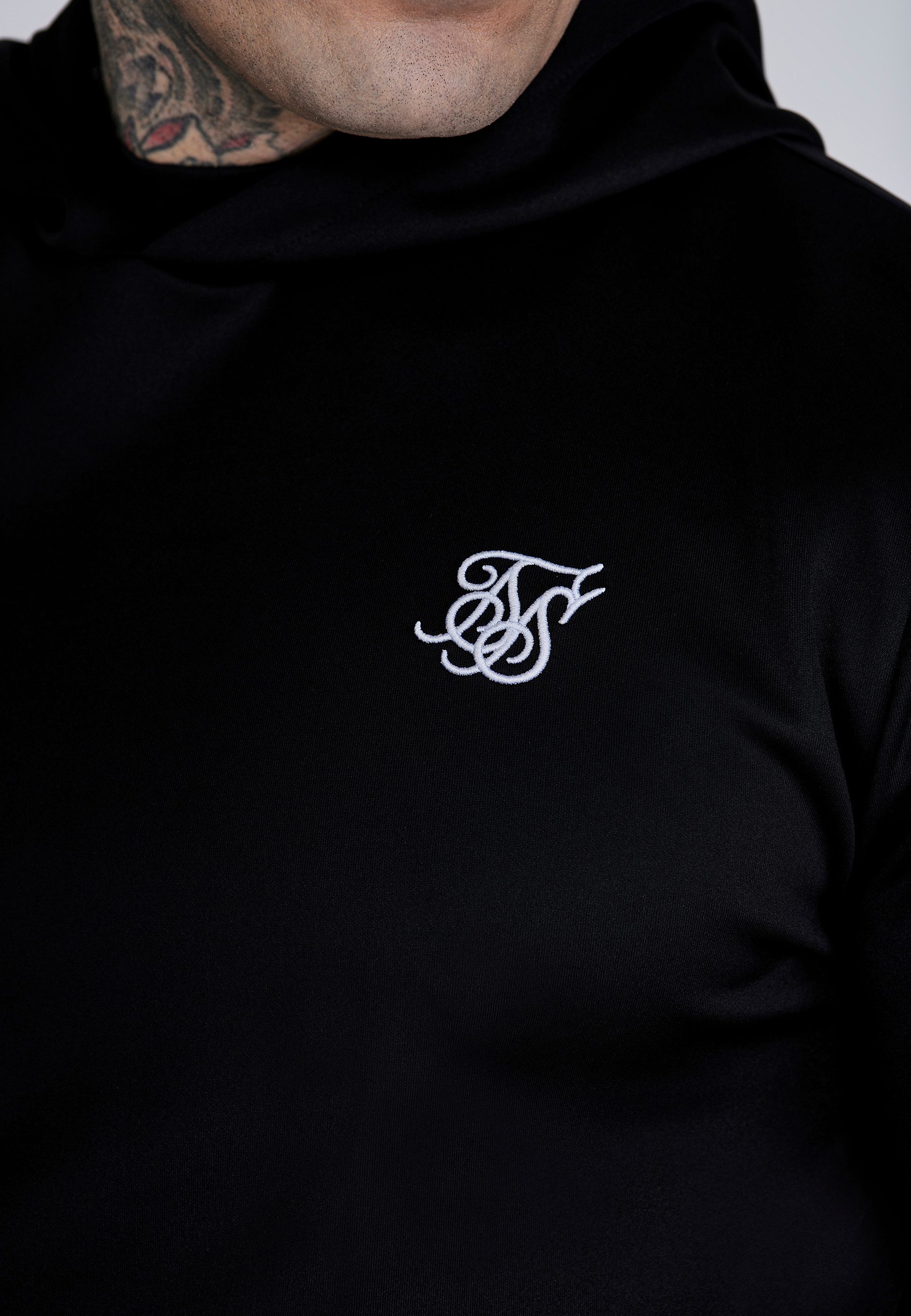 Siksilk Hoodie SikSilk Herren-Essentials-Hoodie aus Polyester – Bild 2 von 5