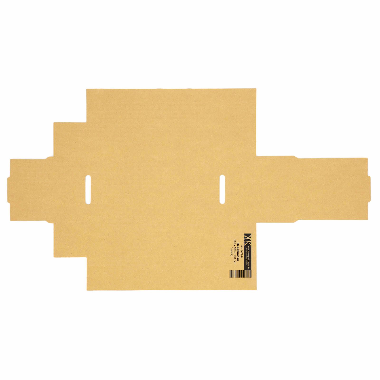 KK Verpackungen Karton, Spezialkartons Regal 200 x 100 x 100 mm Postversand Warenversand