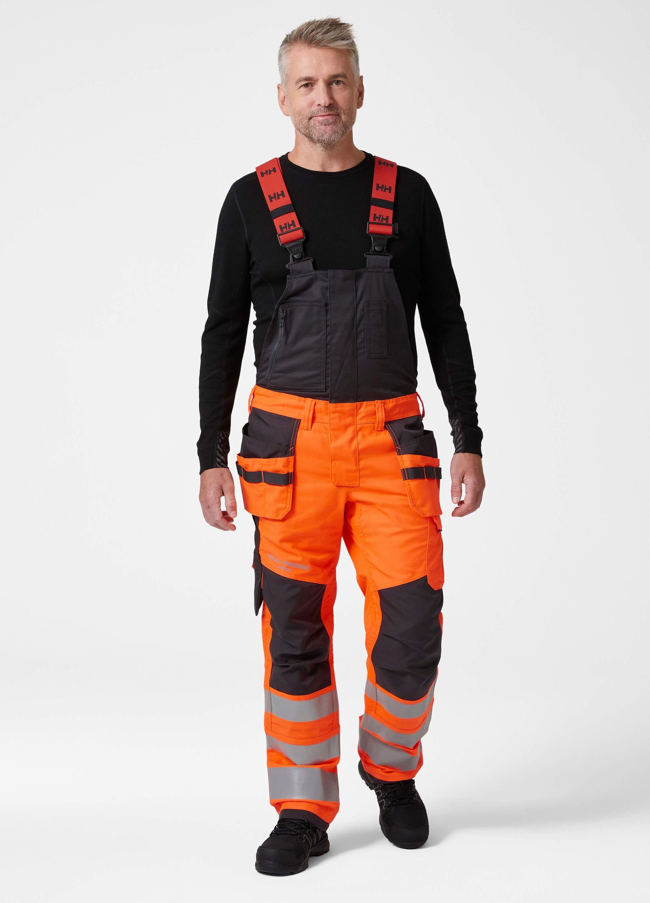 Helly Hansen Arbeitslatzhose Alna (1-tlg) Bib Cons orange/ebony 2.0