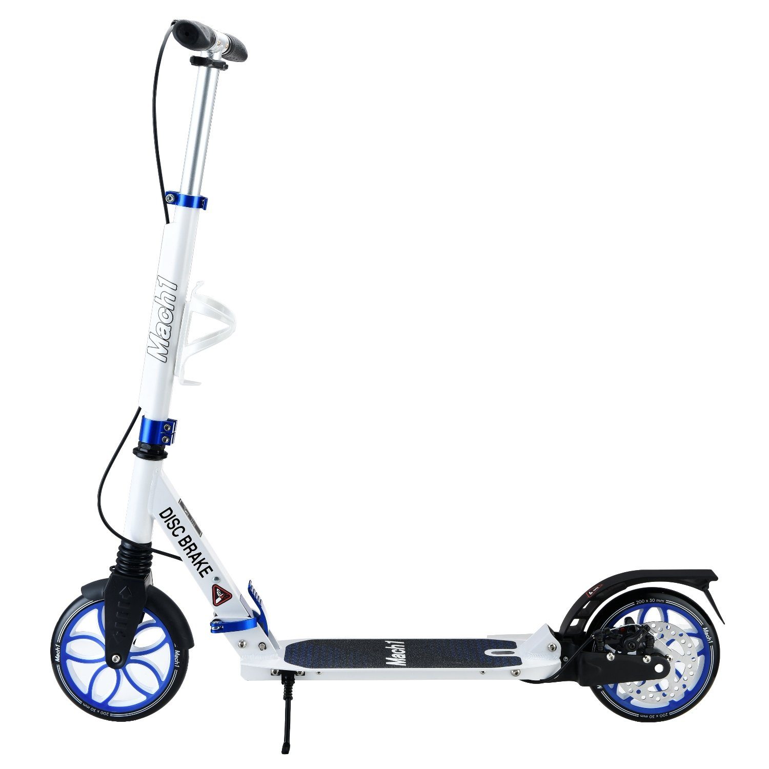 Mach1 Cityroller Kick Scooter City Roller Tretroller mit 200mmx30mm Großen XXL Wheel