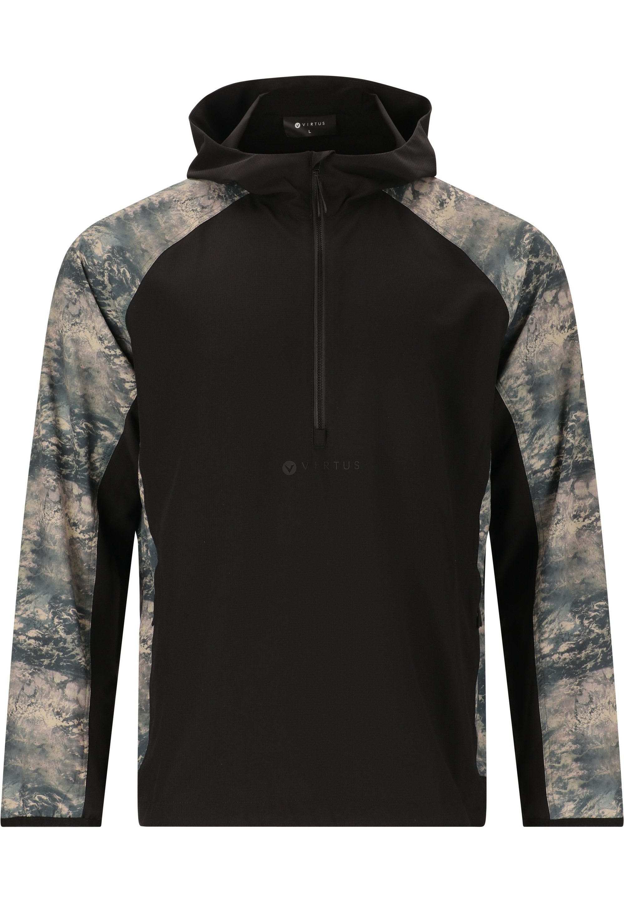 Virtus Langarmshirt Deaglan mit 4-Wege-Stretch und wasserabweisender Qualität