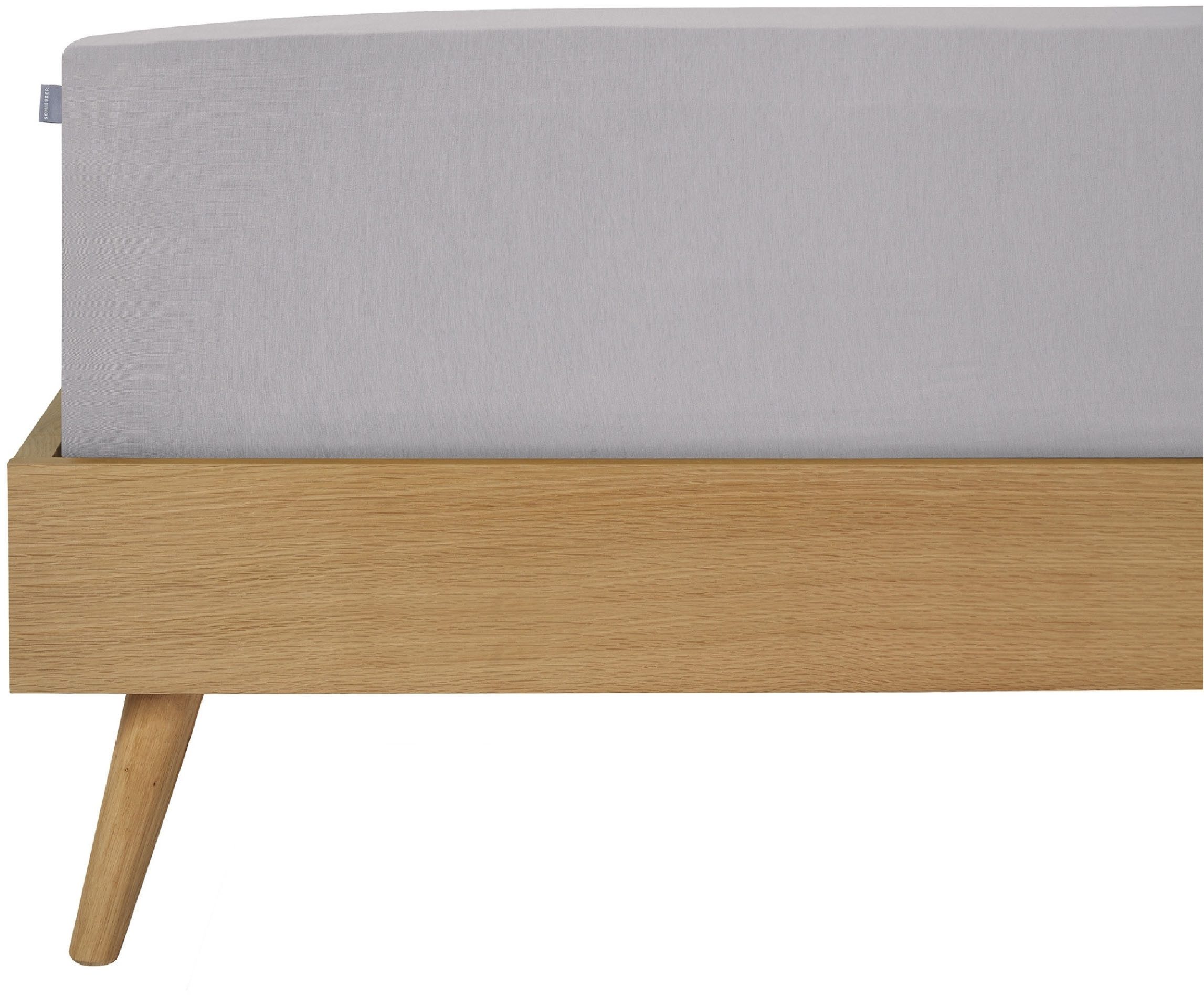 Schiesser Spannbettlaken Flexi aus 95% Baumwolle und 5% Elastahan in Premium-Qualität, Jersey-Elasthan, Gummizug: rundum, (1 Stück), für hohe Matratzen und Boxspringbetten geeignet, Made in Green