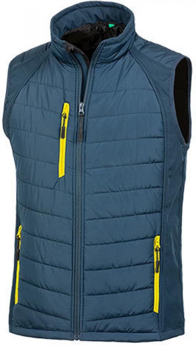 Funktionsweste Herren Black Compass Softshell Gilet