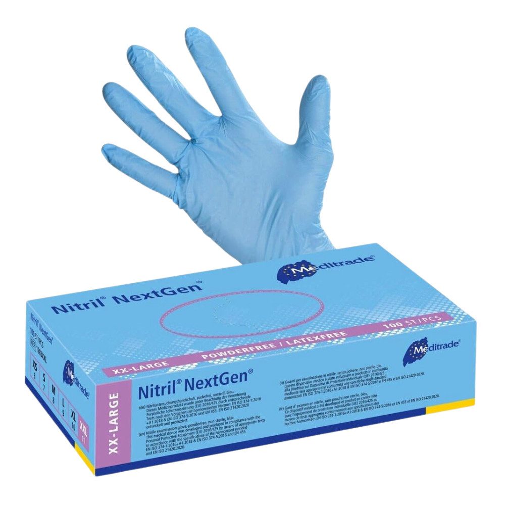 MediTrade Nitril-Handschuhe Meditrade Nitril Handschuhe NextGen® günstig online kaufen