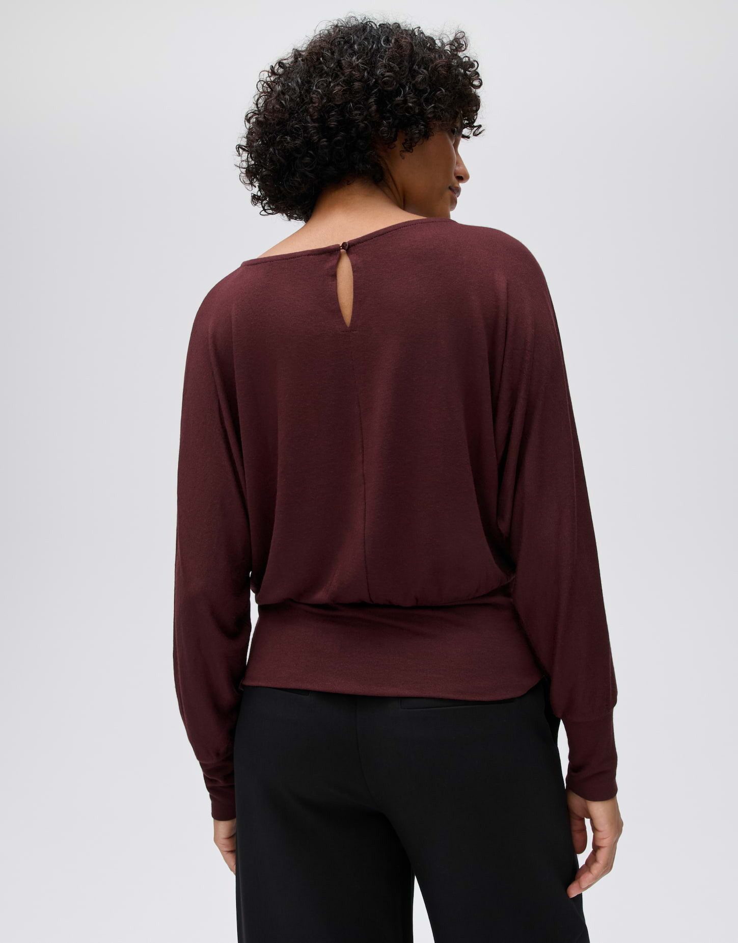 OPUS T-Shirt Boxy Shirt aus ECOVERO™ Viskose Mix – Bild 3 von 5