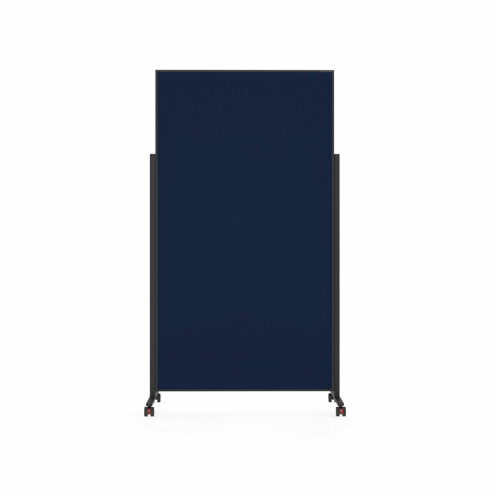 magnetoplan® Anzeigetafel Design-Moderationstafel für Präsentationen - 100x180cm - Dunkelblau (1-St)