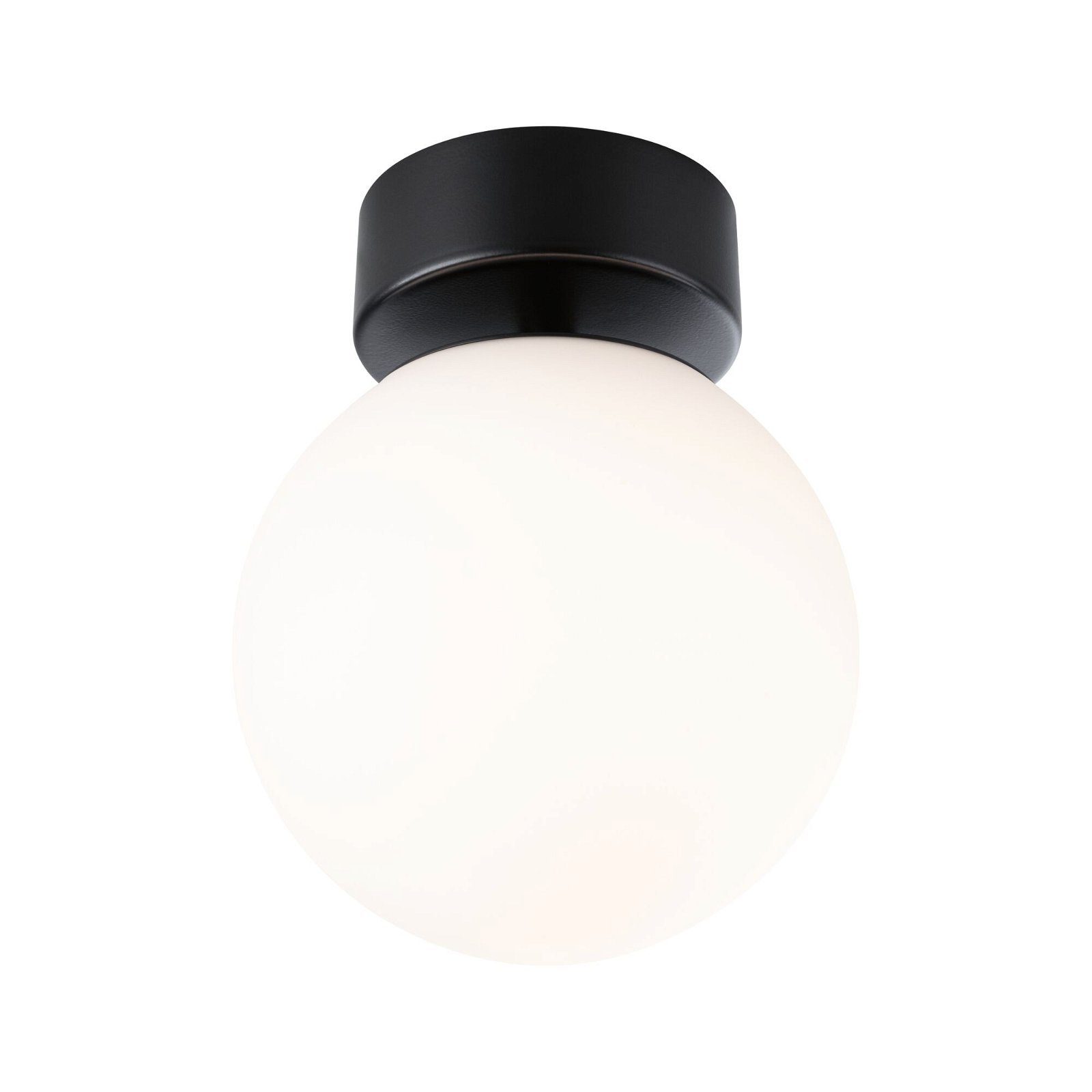 Paulmann LED Deckenleuchte Selection Bathroom Gove IP44 3000K 9W Satin, Glas/Metall, LED fest integriert, Warmweiß