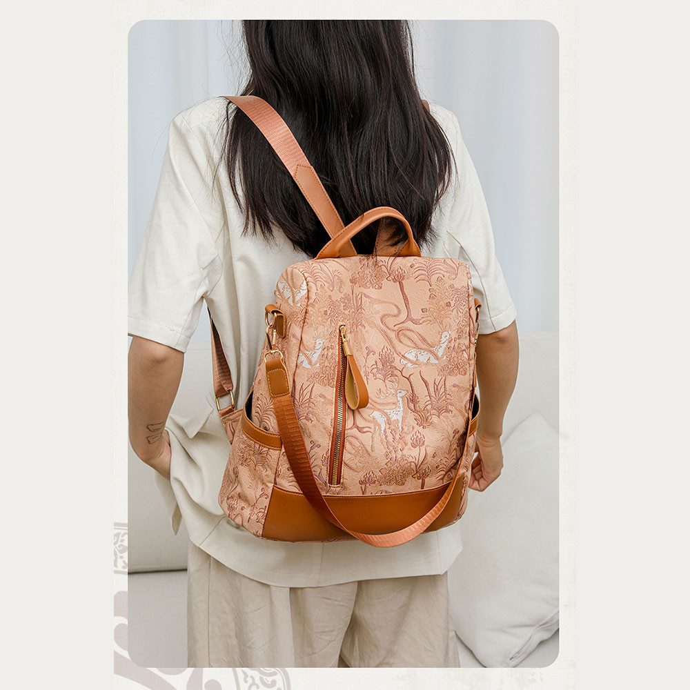 RWEUOQ Cityrucksack Damenrucksack mit Anti-Diebstahl-Design wasserabweisend günstig online kaufen