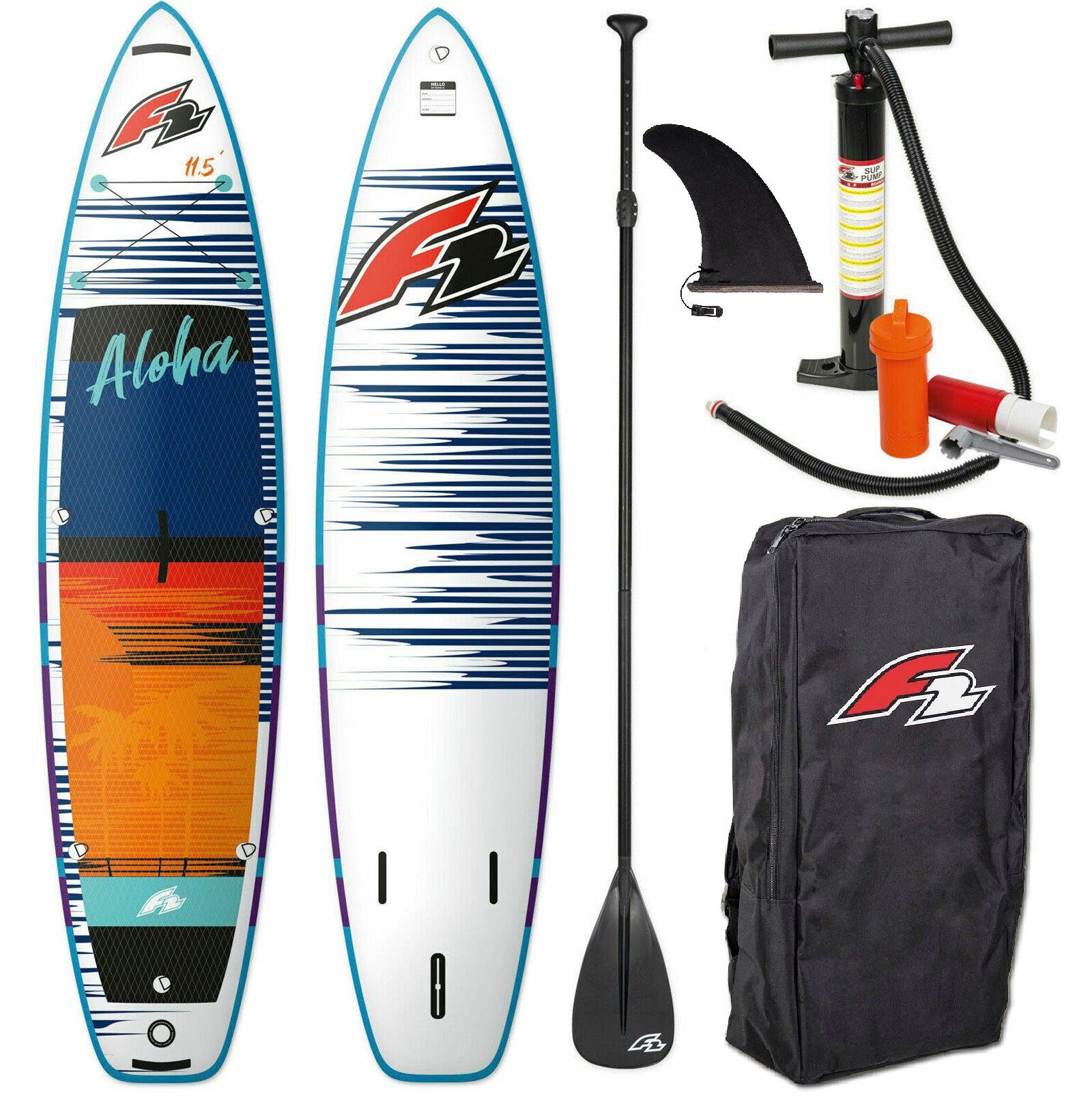 F2 Inflatable SUP-Board Aloha red, tlg) 10,5 (Packung, 5