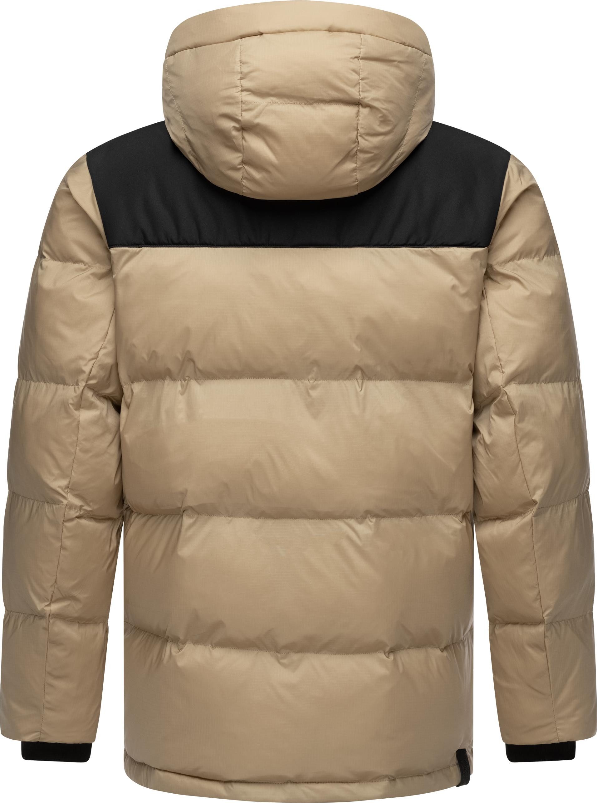 Ragwear Steppjacke Mikkesh Sportliche Herren Winterjacke mit Kapuze – Bild 3 von 5