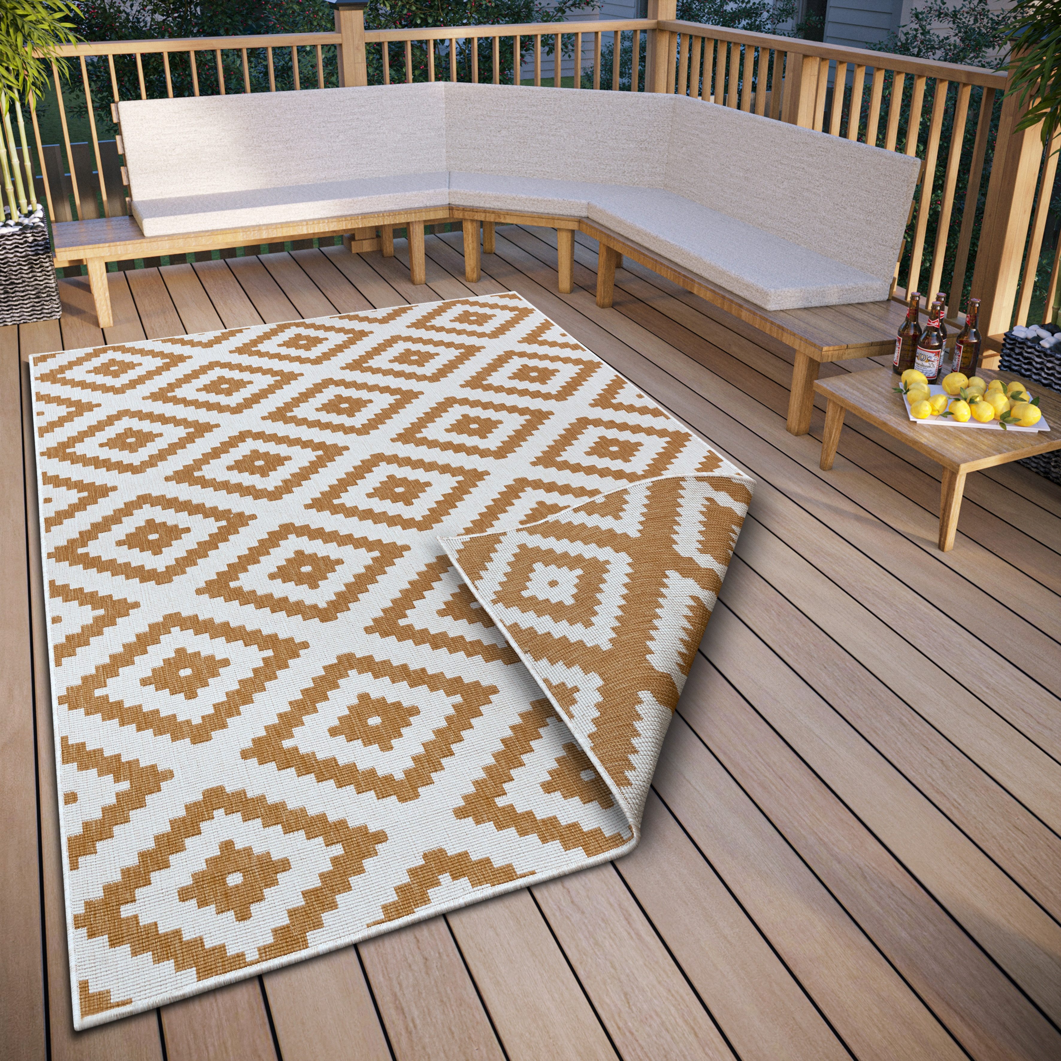HANSE Home Teppich Malta Wendeteppich, rechteckig, günstig online kaufen