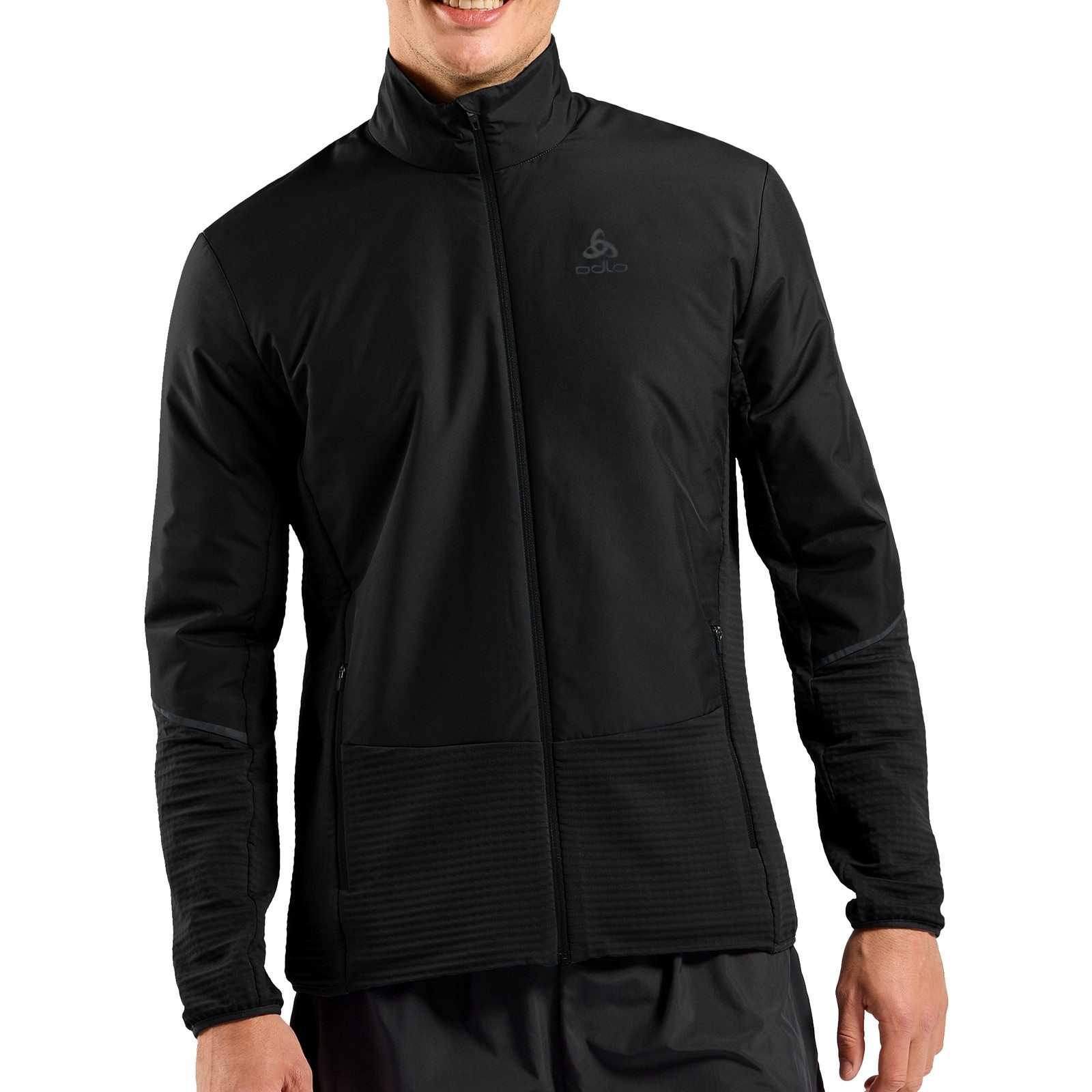 Odlo Funktionsjacke Essentials Insulator Hybrid mit reflektierenden Details