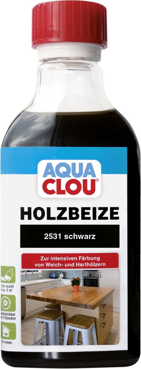 Aqua Clou Holzbeize Aqua Clou Holzbeize 250 ml schwarz