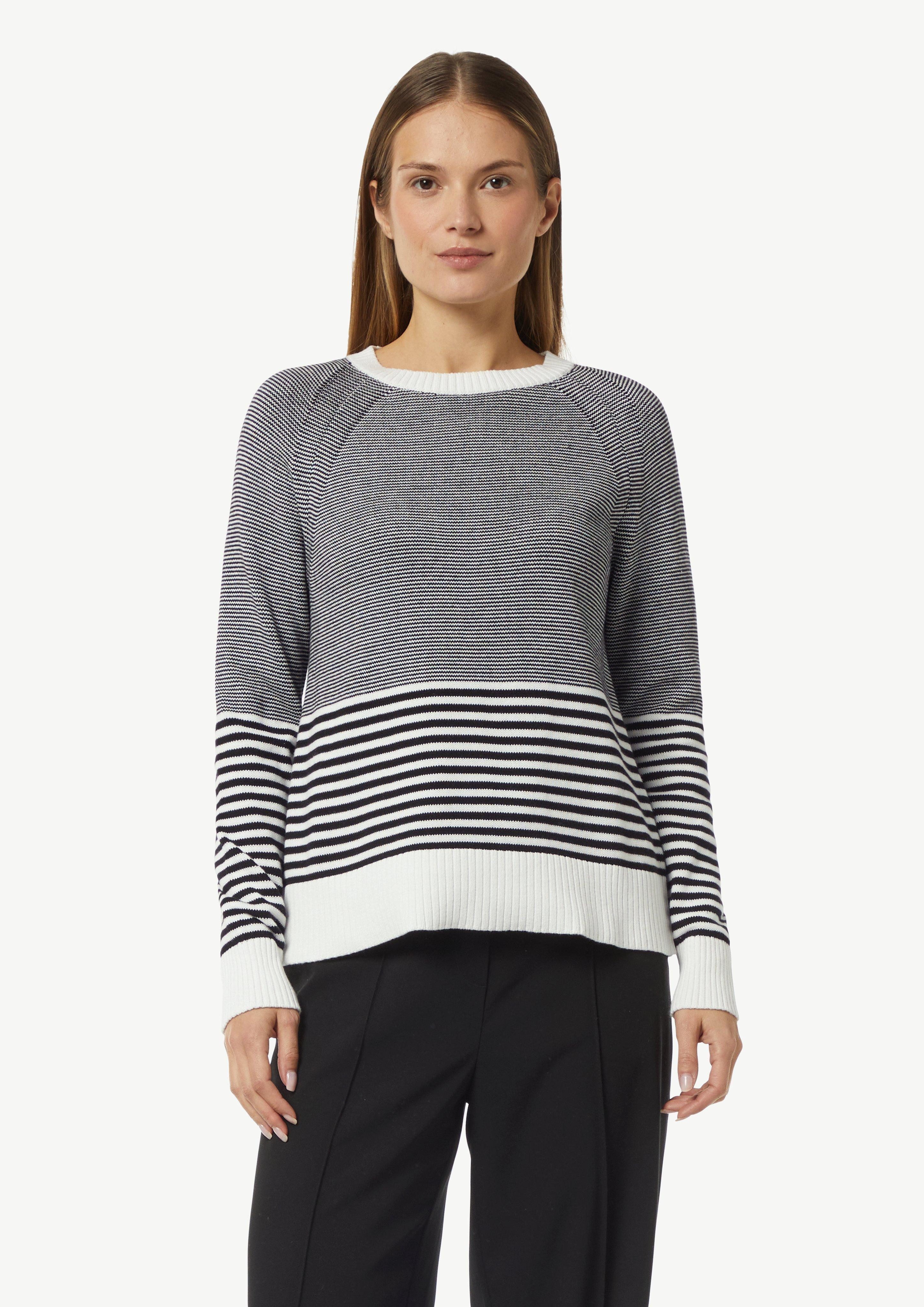 comma casual identity Langarmshirt Baumwollpullover mit günstig online kaufen