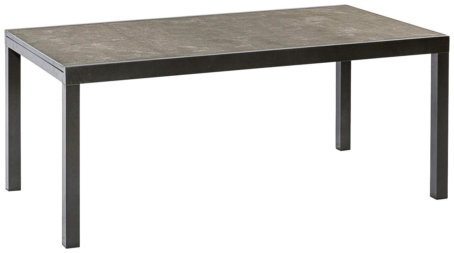 AZ-Tisch, MERXX Gartentisch Semi 100x180 cm