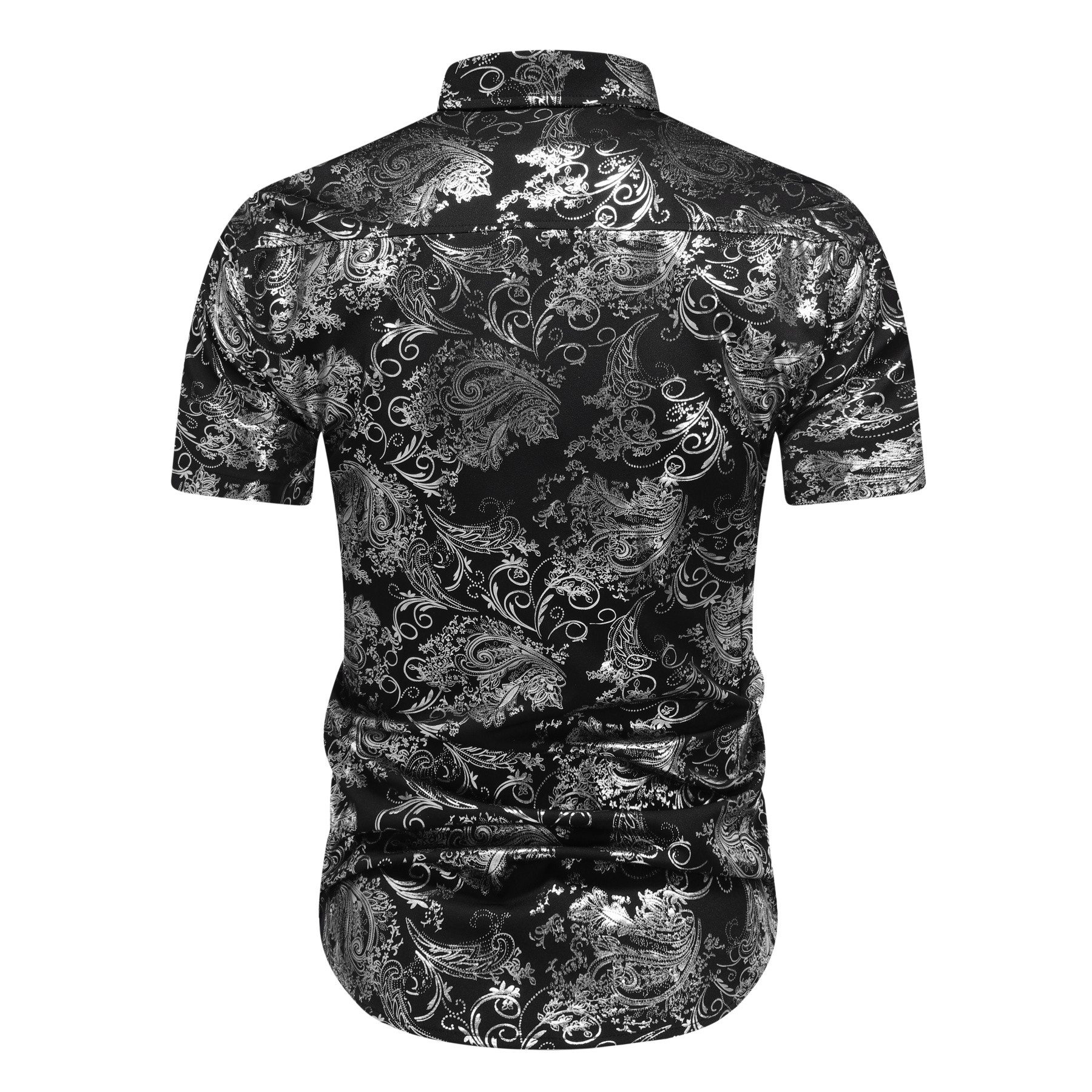 Allthemen Shirt & Shorts (2 tlg) Regular Fit Freizeitset mit hellen Mustern
