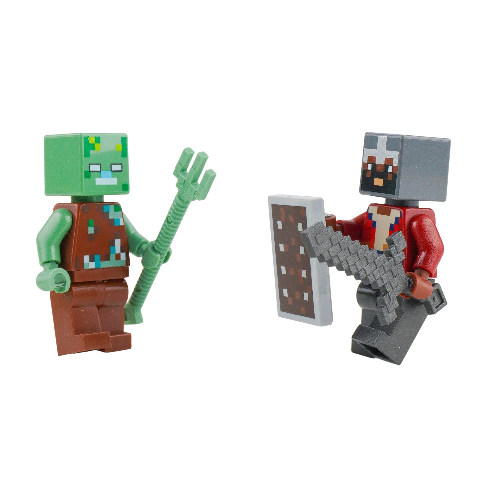 LEGO® Minecraft Mini-Set Mutiger Held vs. Ertrunkener! - Menge 1x Spielbausteine