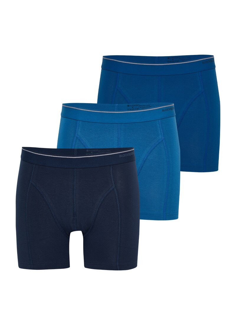 Boxer Herren Boxershorts 3er-Pack Weiche Baumwolle - Marine