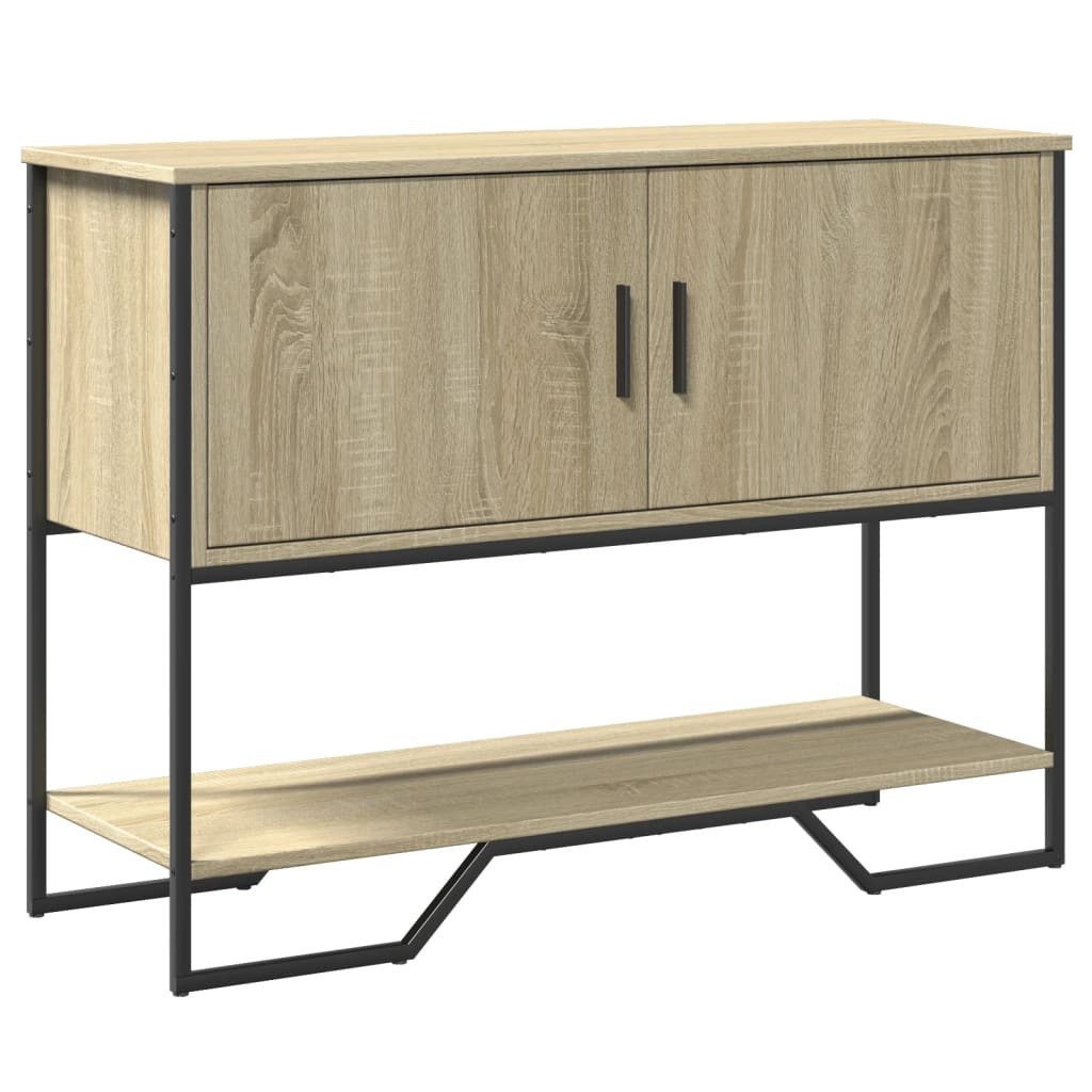 vidaXL Beistelltisch Konsolentisch Sonoma-Eiche 100x35x74,5 cm günstig online kaufen