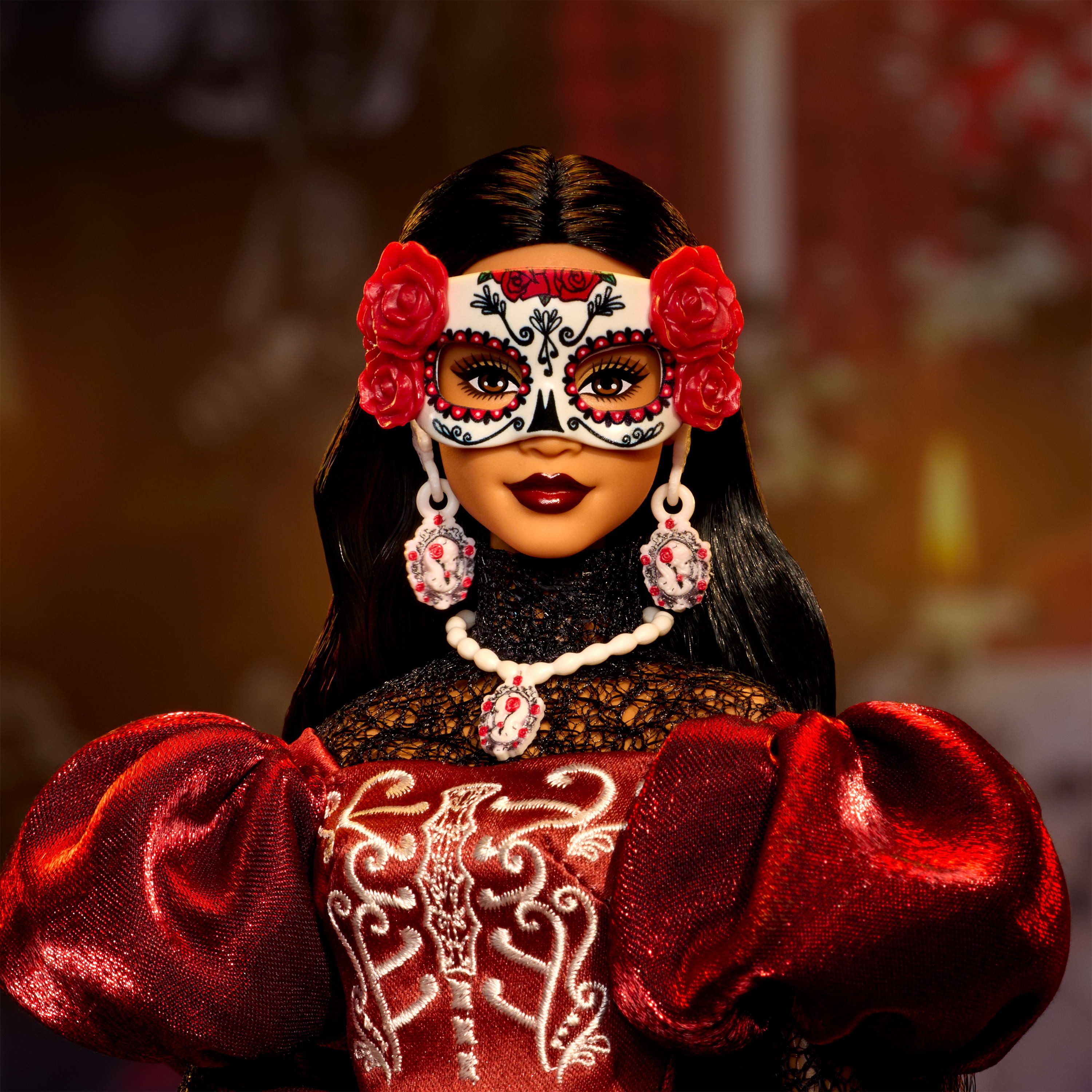 Barbie Anziehpuppe Barbie - Día De Muertos, Sammlerpuppe – Bild 3 von 5