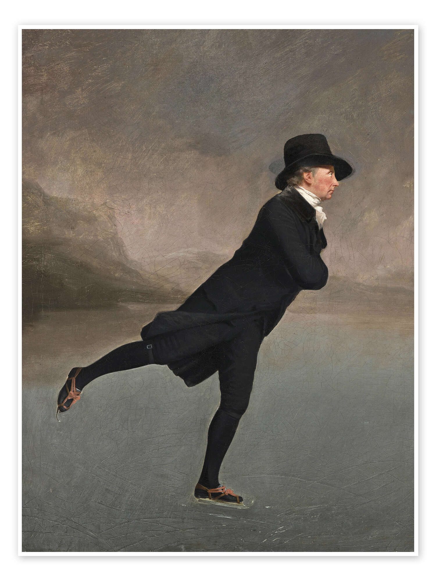 Posterlounge Wandbild Reverend Robert Walker beim Schlittschuhlaufen, Henry Raeburn, erhältlich als Poster, Leinwandbild, Wandsticker oder Acrylglasbild