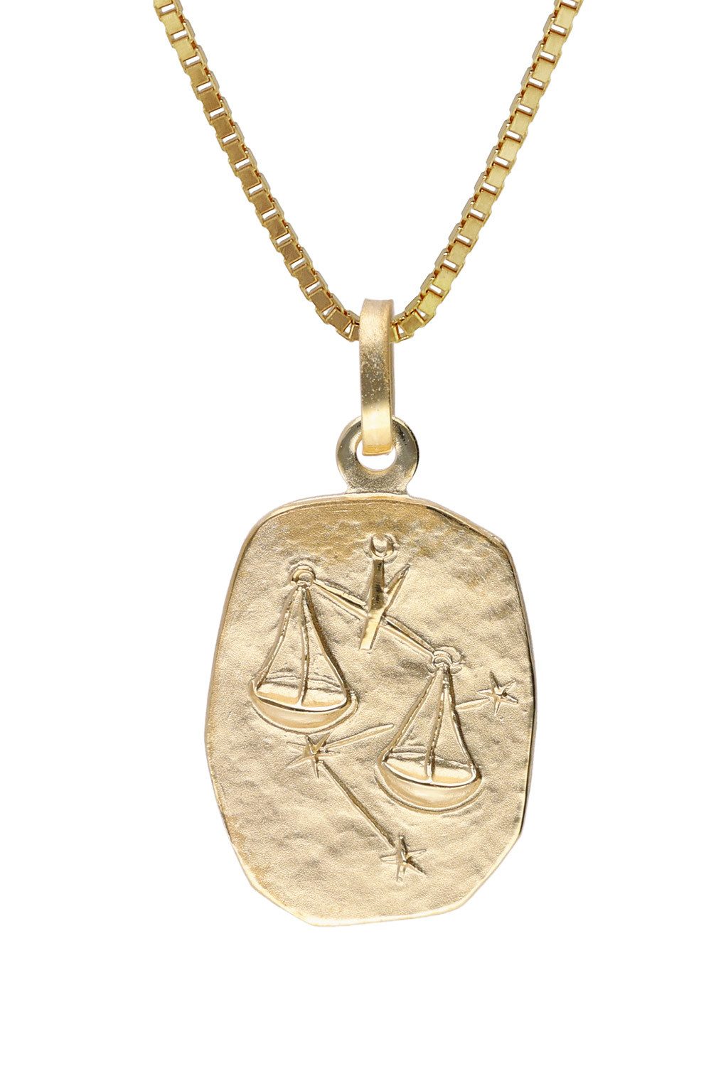 trendor Kette mit Anhänger Waage Sternzeichen günstig online kaufen