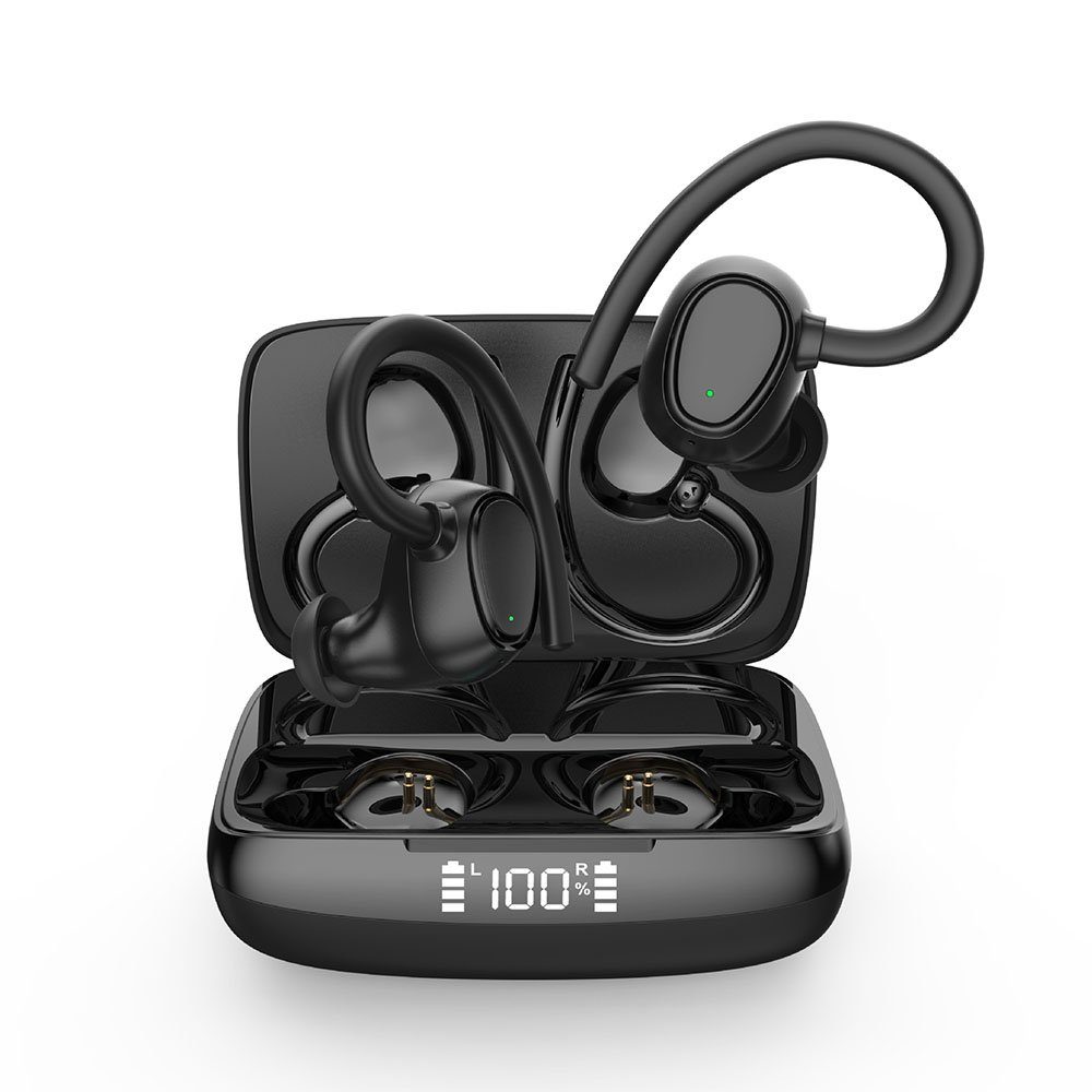 MOUTEN Bluetooth mit Mikrofon 5.3 Bluetooth-Kopfhörer Sportkopfhörer, In-Ear-Kopfhörer