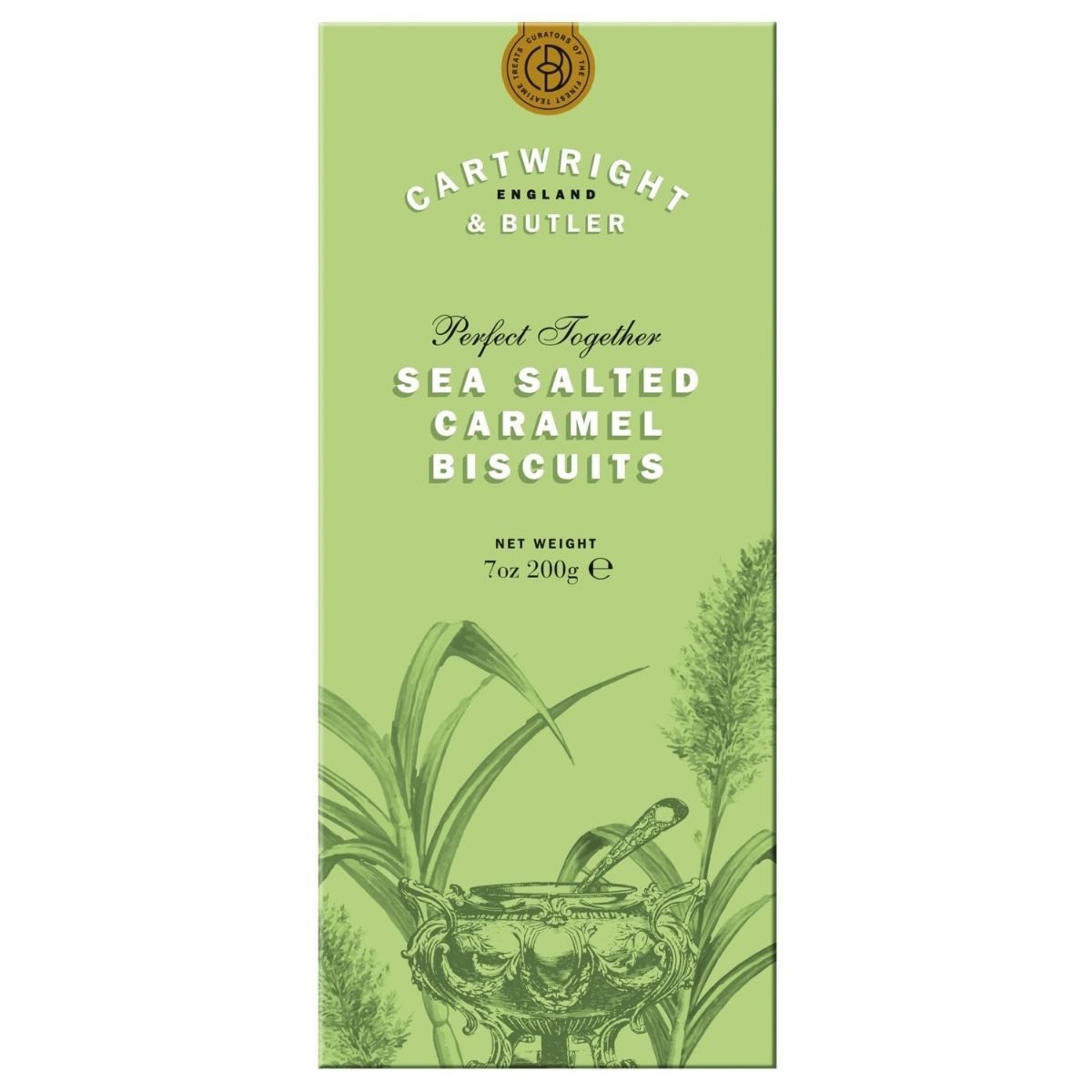 Cartwright & Butler Kekse Cartwright & Butler Salted Caramel Biscuits Kekse Salzkaramell 200 g, 200 g