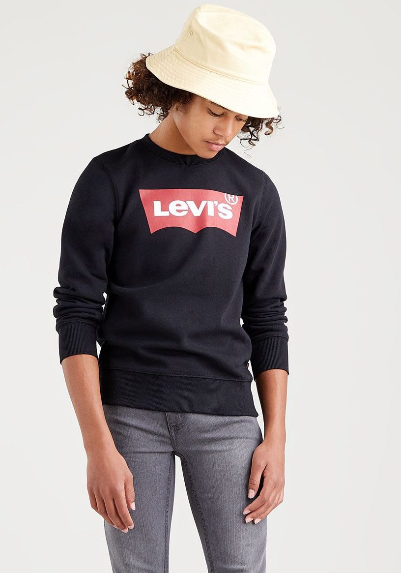 Levi's® Kids Sweatshirt LVB LVB FRENCH TERRY BATWING mit großem Logo