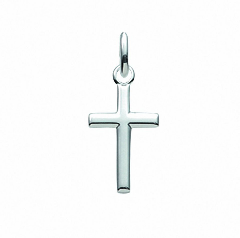 Adelia´s Kette mit Anhänger 925 Silber Kreuz Anhänger, Schmuckset - Set mit  Halskette