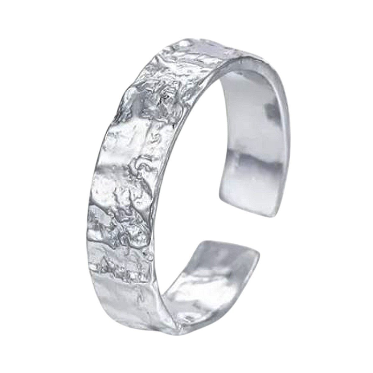 KARMA Fingerring Damenring gehämmert 925 Sterling günstig online kaufen